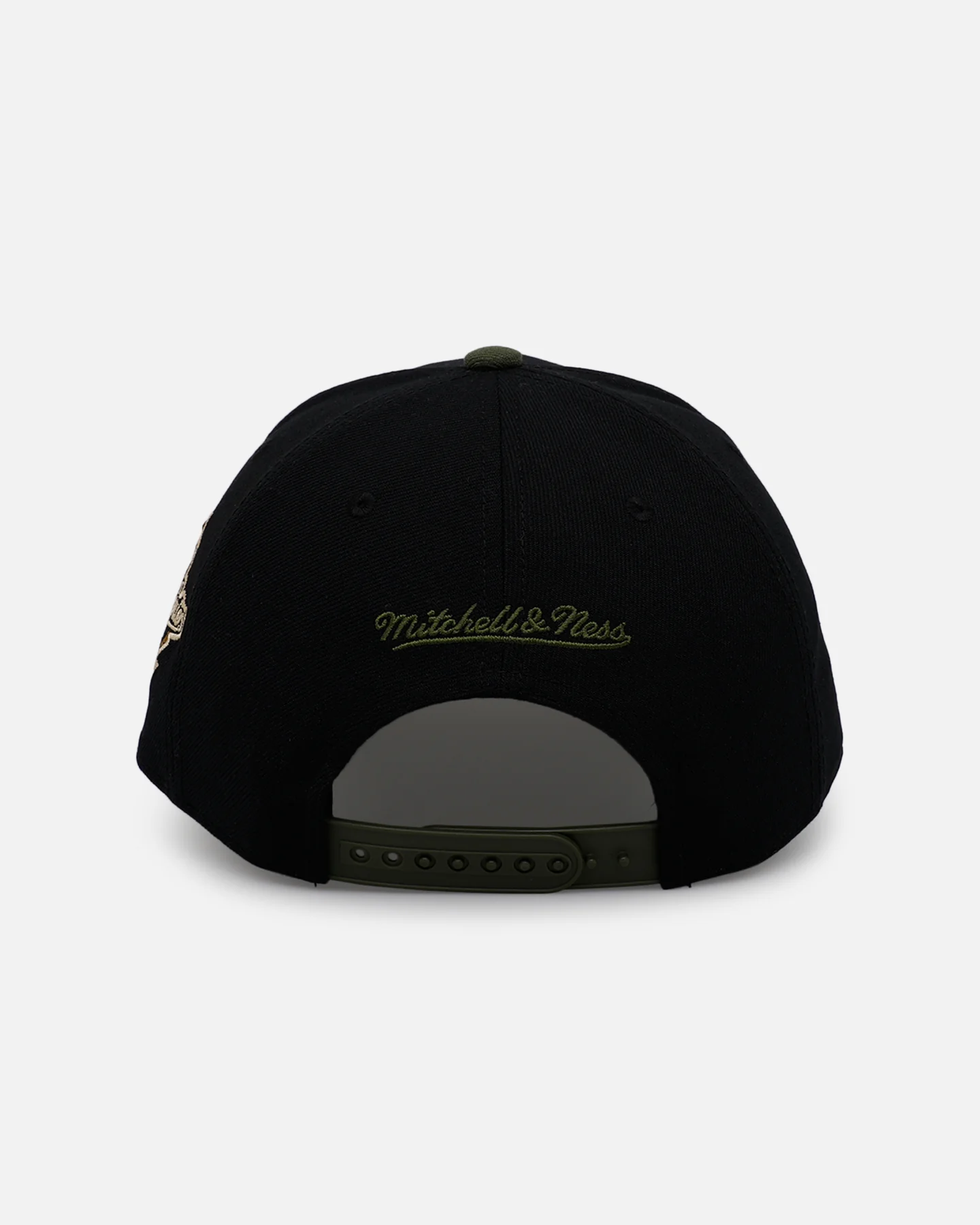 Mitchell & Ness New York Yankees 'Olive Cargos' Pro Pinch Snapback Olive/Black - Image 2