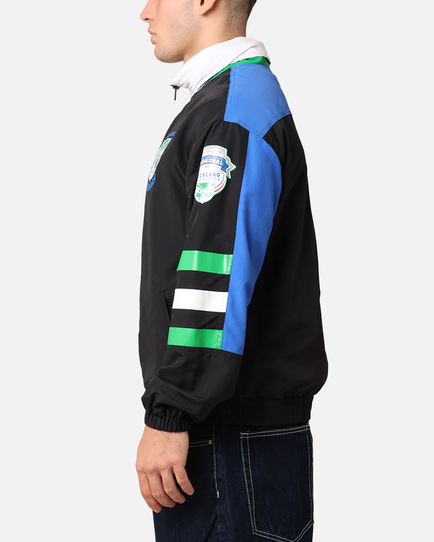 Mitchell & Ness New Zealand Warriors Inaugural Season Spray Jacket Multicolour - Image 6