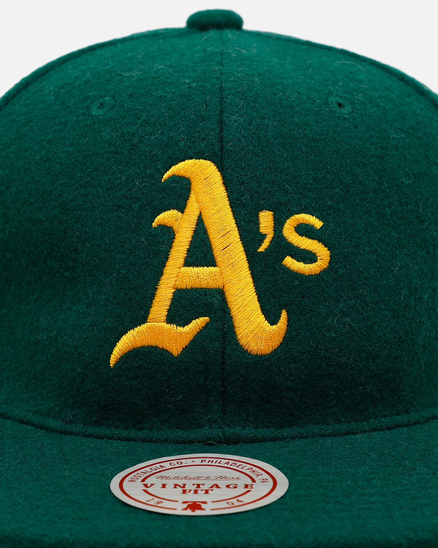 Mitchell & Ness Oakland Athletics 'Vintage Baseball' Vintage Fit Strapback Green - Image 5