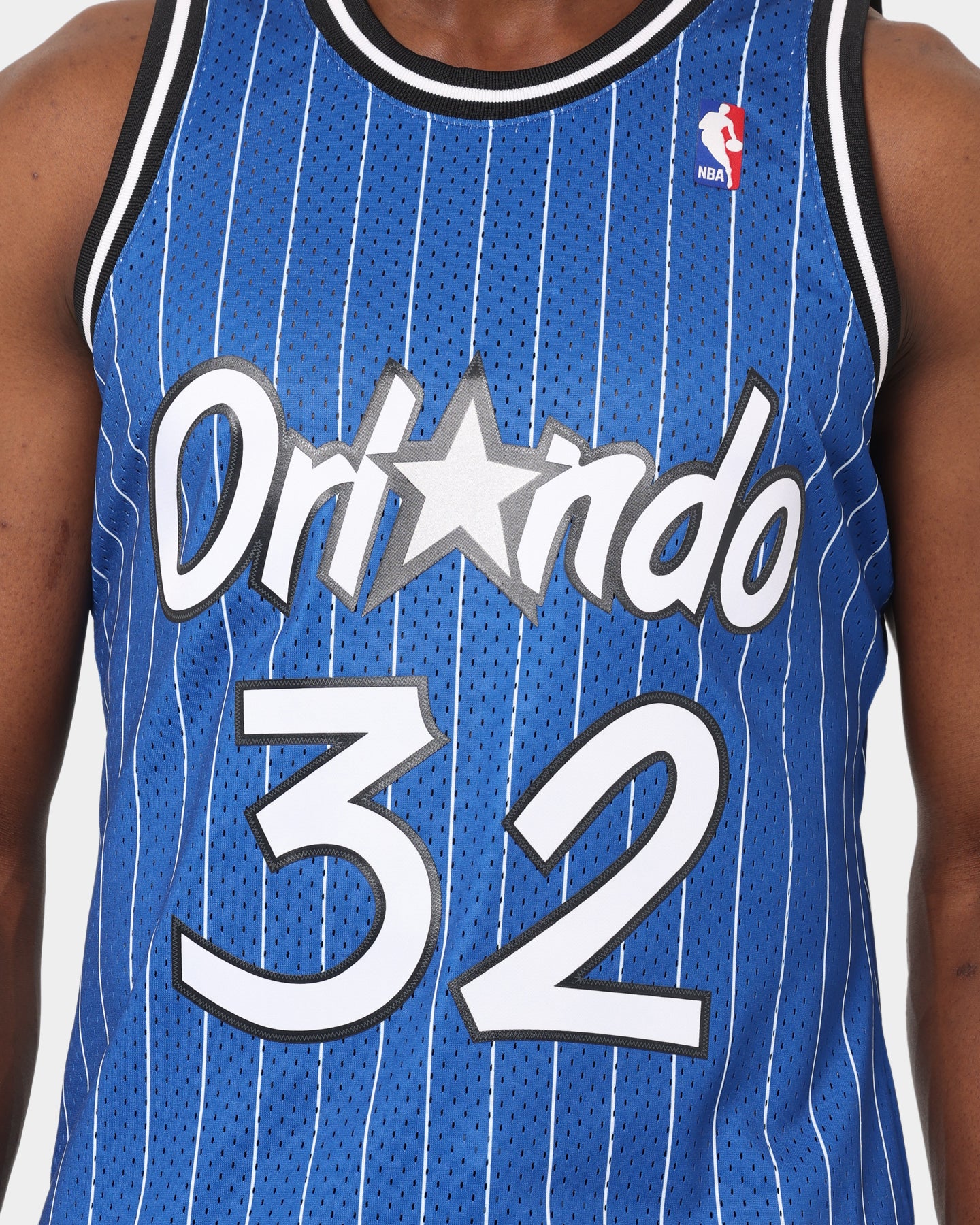 Mitchell & Ness Orlando Magic Shaquille O'Neal #32 '94-'95 Swingman Jersey Royal Blue - Image 3
