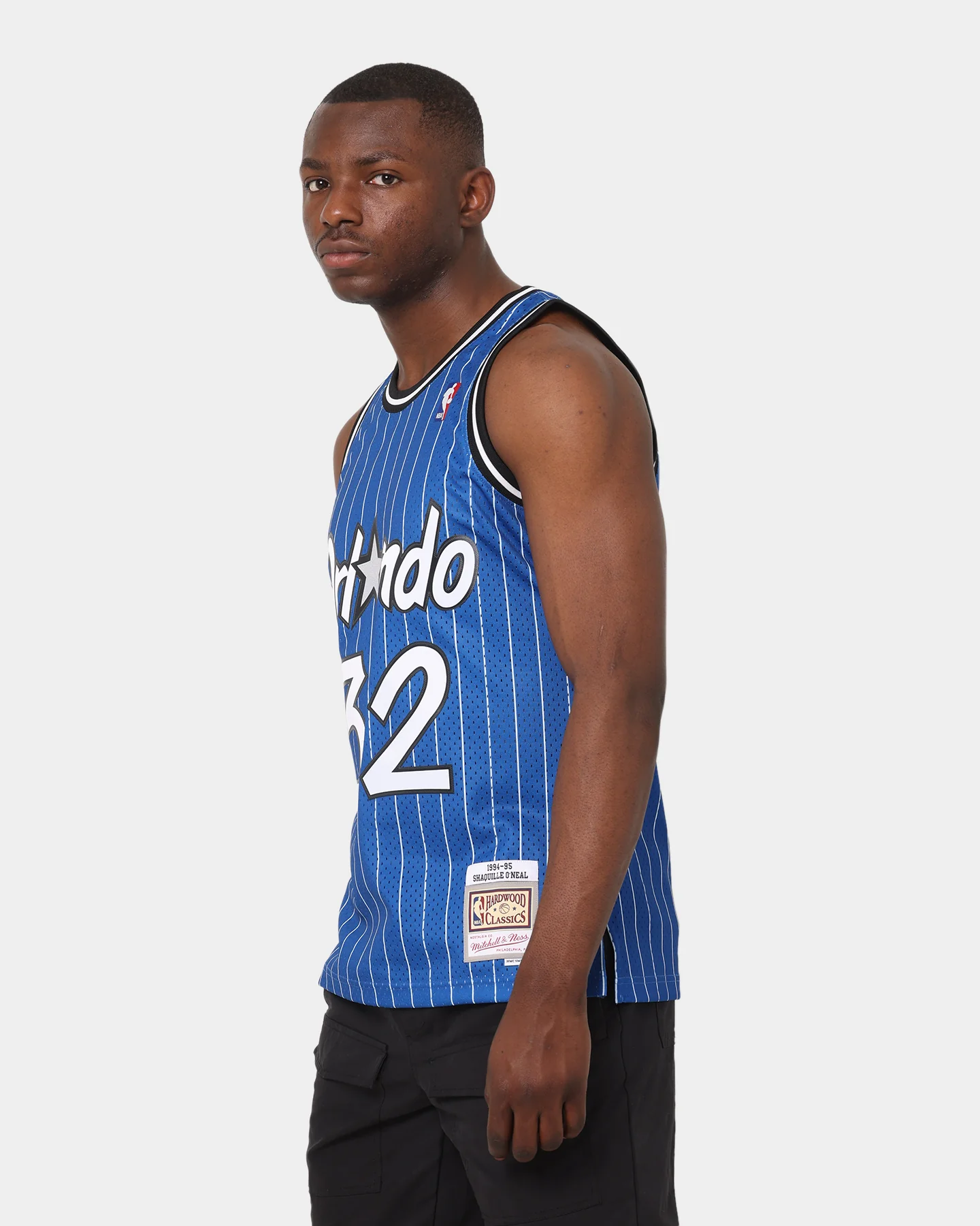 Mitchell & Ness Orlando Magic Shaquille O'Neal #32 '94-'95 Swingman Jersey Royal Blue - Image 6