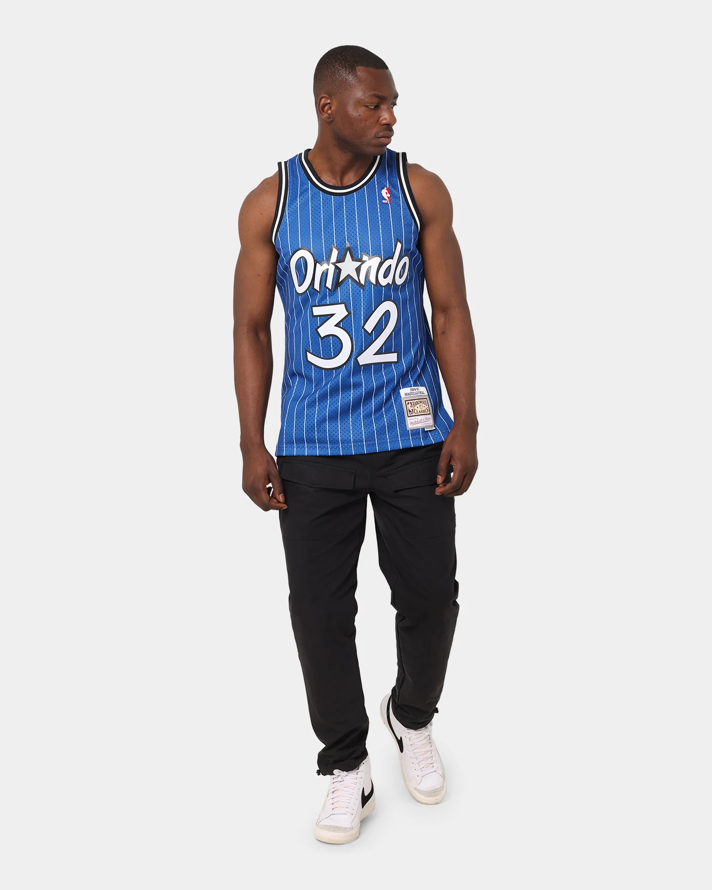 Mitchell & Ness Orlando Magic Shaquille O'Neal #32 '94-'95 Swingman Jersey Royal Blue - Image 7