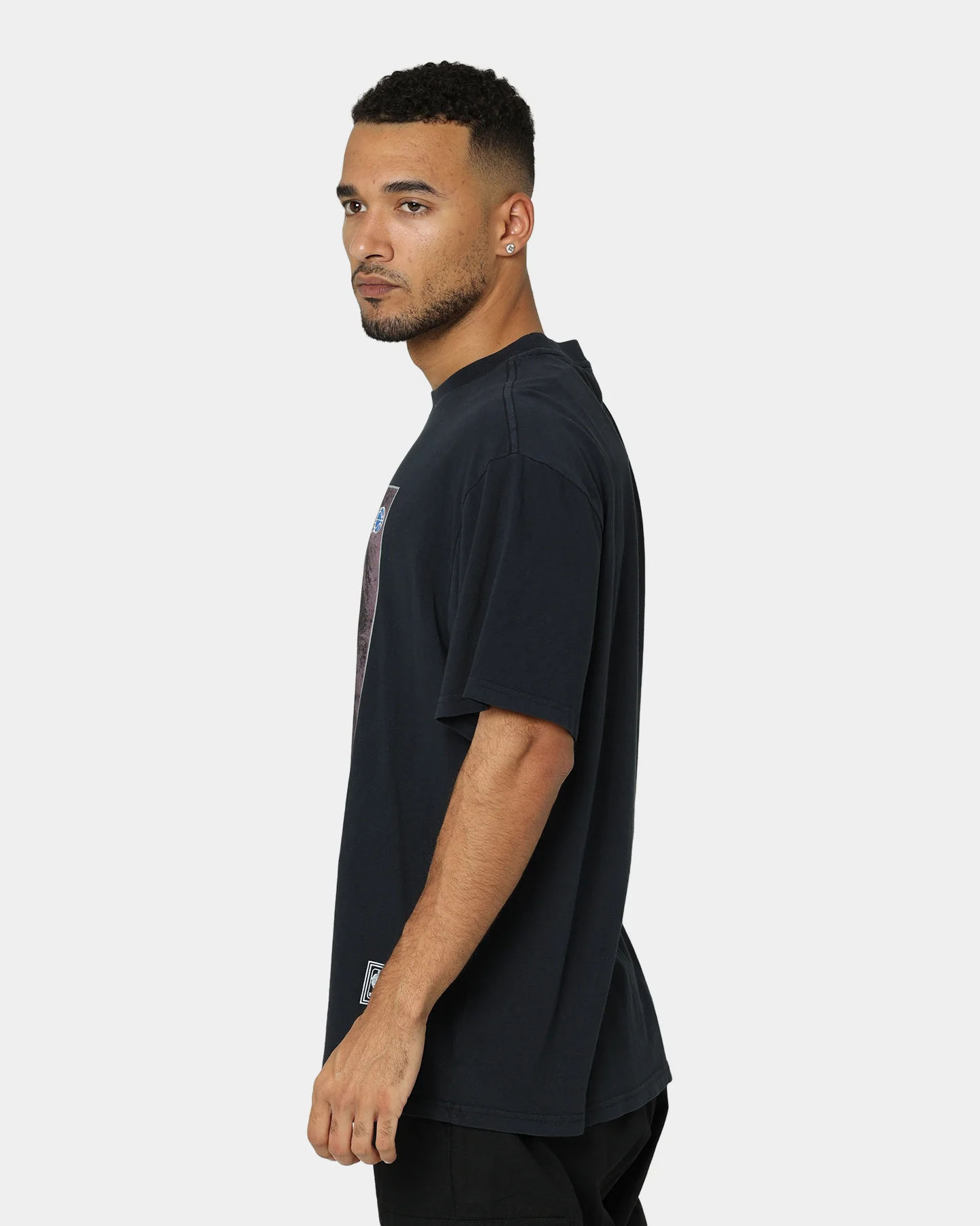 Mitchell & Ness Orlando Magic Shaquille O'Neal Draft Day Vintage T-Shirt Faded Black - Image 6