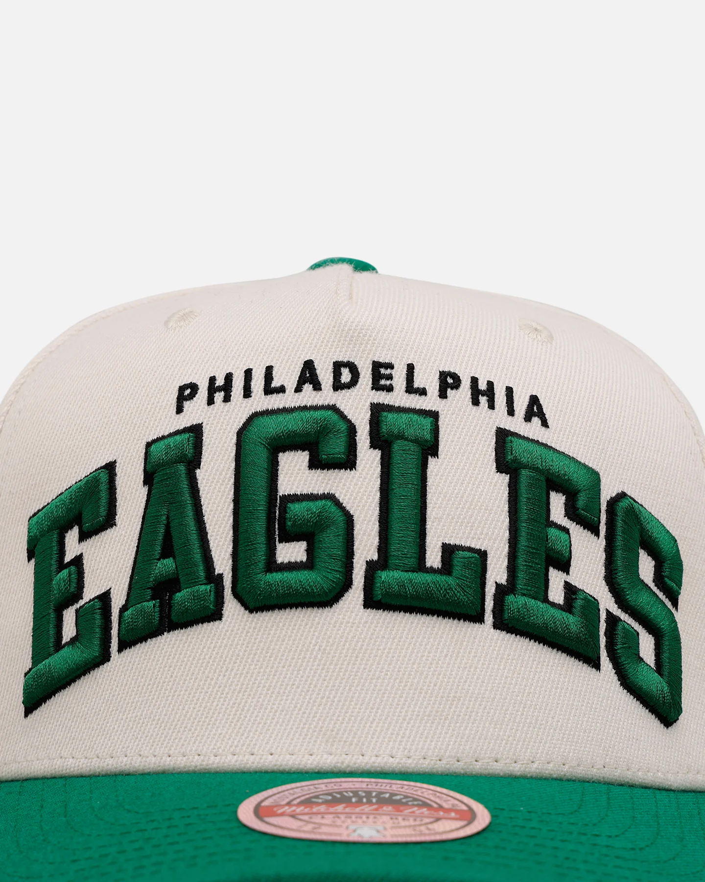 Mitchell & Ness Philadelphia Eagles 'Vintage NFL' MVP Snapback Natural - Image 5