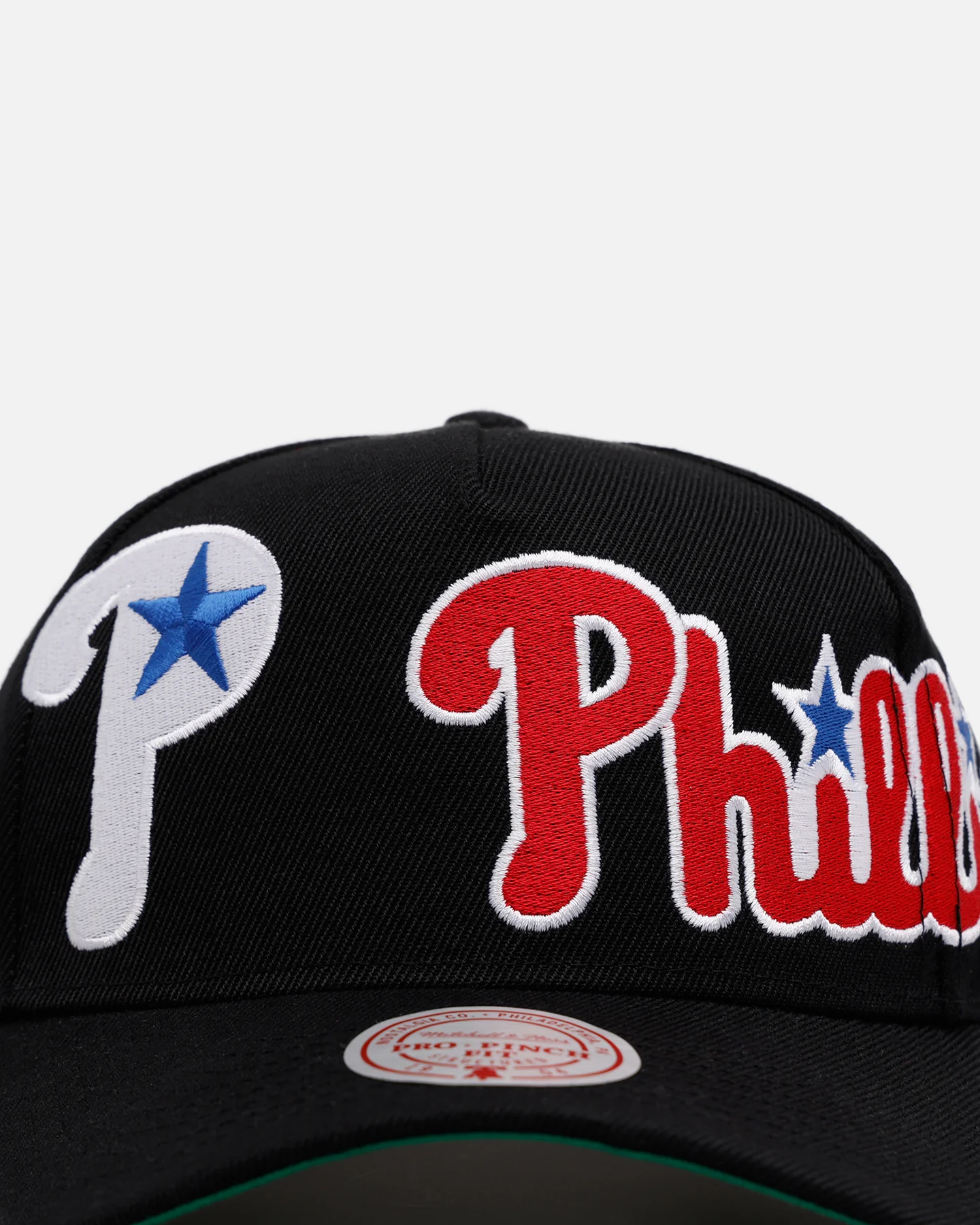 Mitchell & Ness Philadelphia Phillies 'Busted' Pro Pinch Snapback Black - Image 5