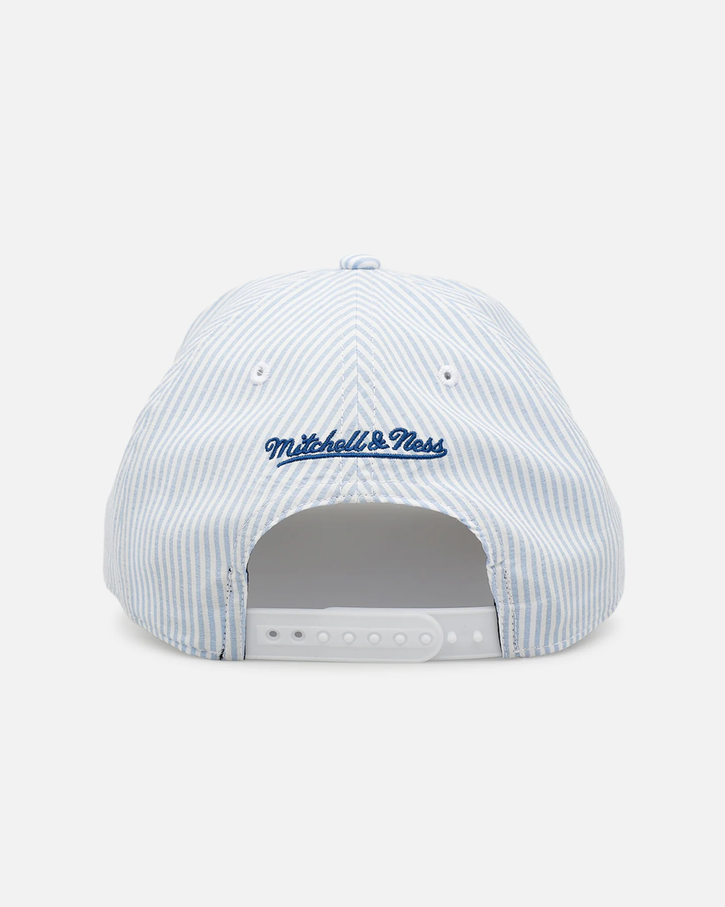Mitchell & Ness Philadelphia Phillies 'Seersucker' Pro Pinch Snapback Blue/White - Image 2