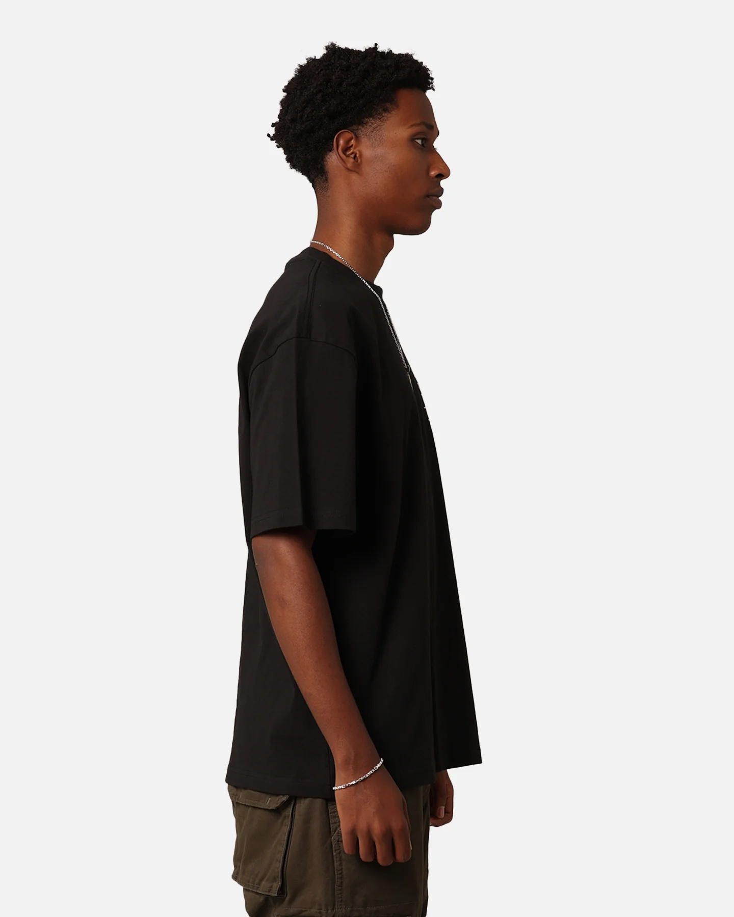 Mitchell & Ness San Antonio Spurs Arch T-Shirt Faded Black - Image 7