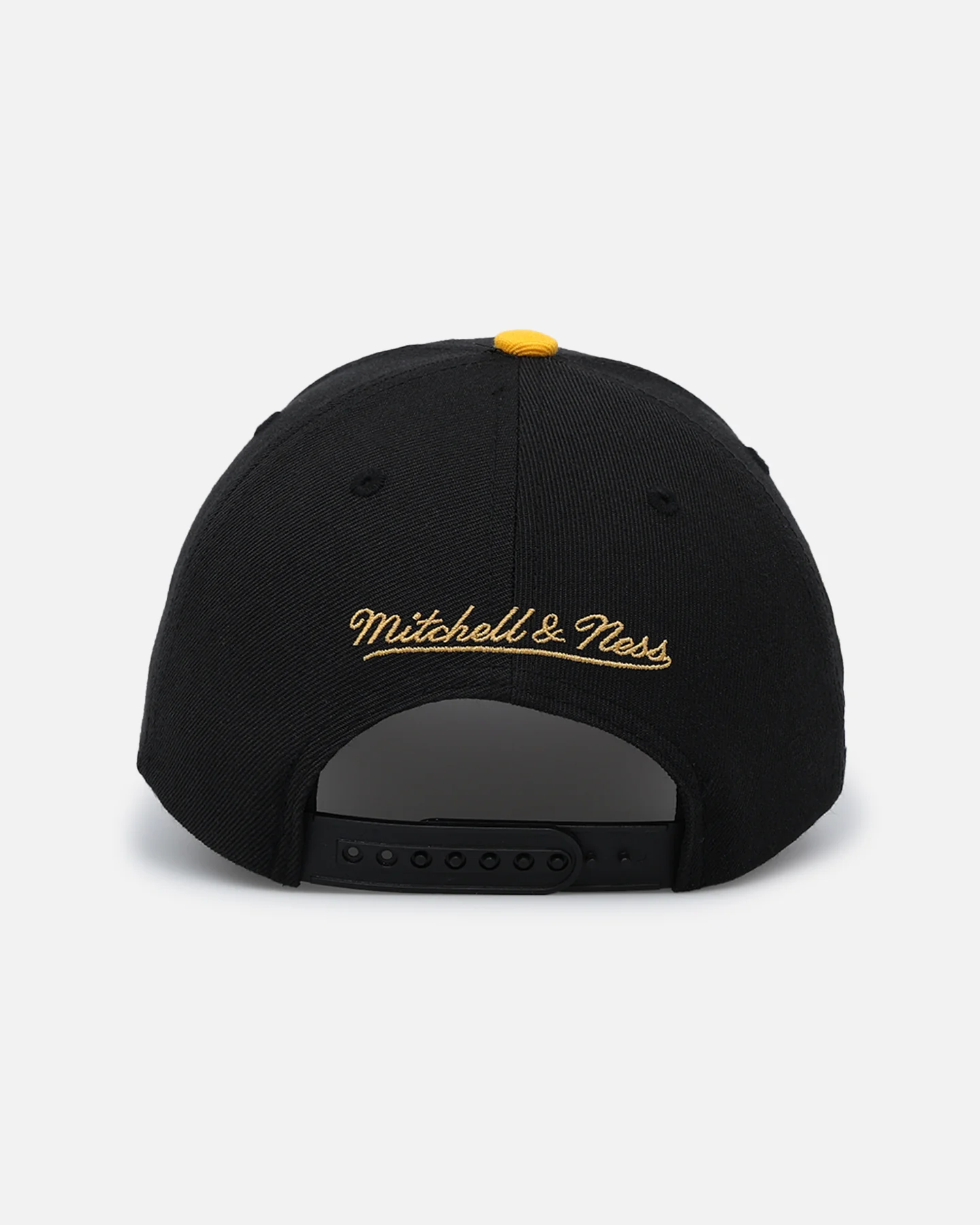 Mitchell & Ness San Antonio Spurs "Enter The Dragon" Pro Crown Snapback Black/Ochre - Image 2
