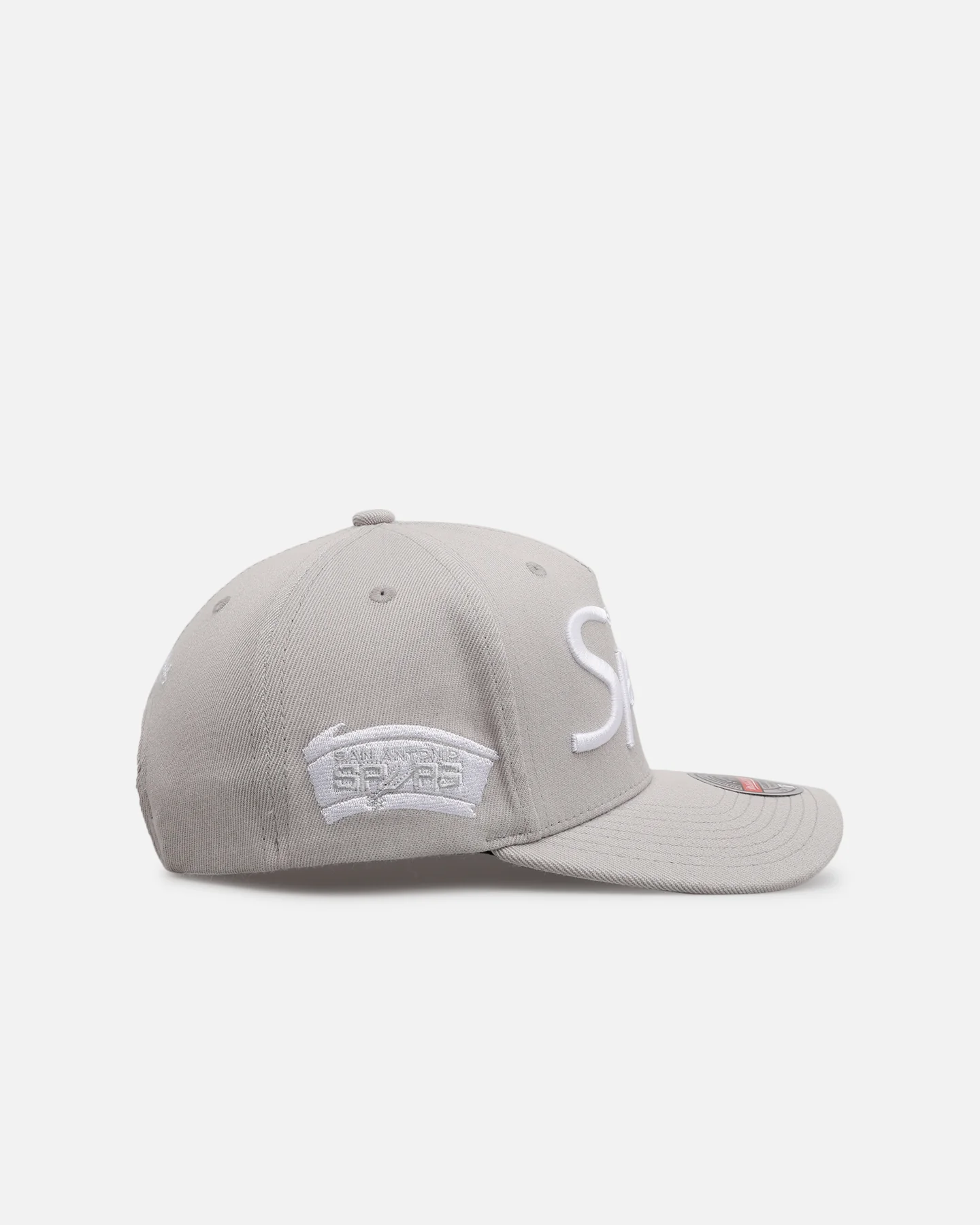 Mitchell & Ness San Antonio Spurs 'Gray Tones' MVP Snapback Gray - Image 3
