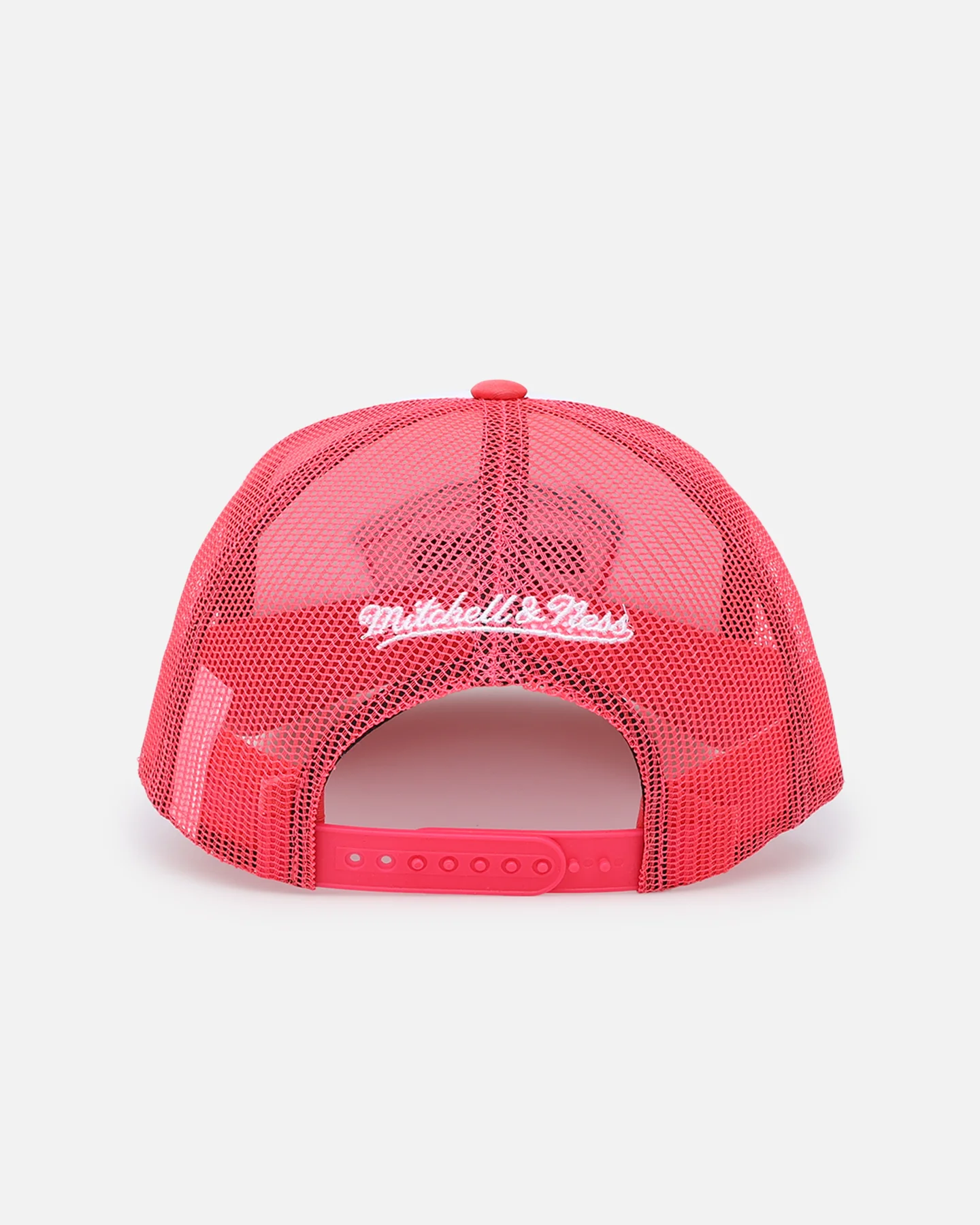 Mitchell & Ness San Antonio Spurs Team Foam Trucker Snapback Red/White - Image 2
