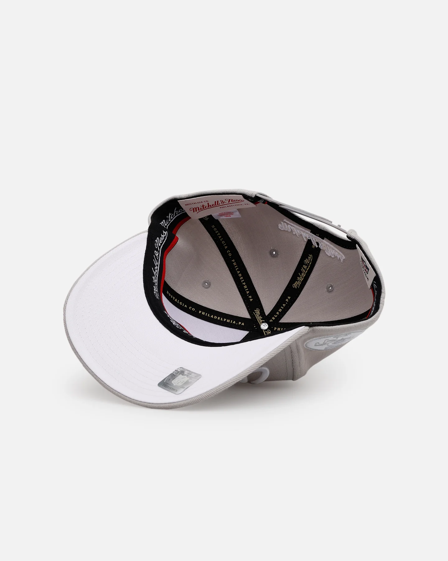 Mitchell & Ness San Francisco 49ers 'Gray Tones' MVP Snapback Gray - Image 6