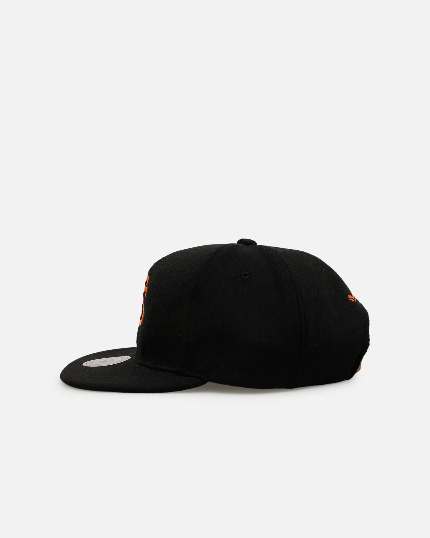 Mitchell & Ness San Francisco Giants 'Vintage Baseball' Vintage Fit Strapback Black - Image 4