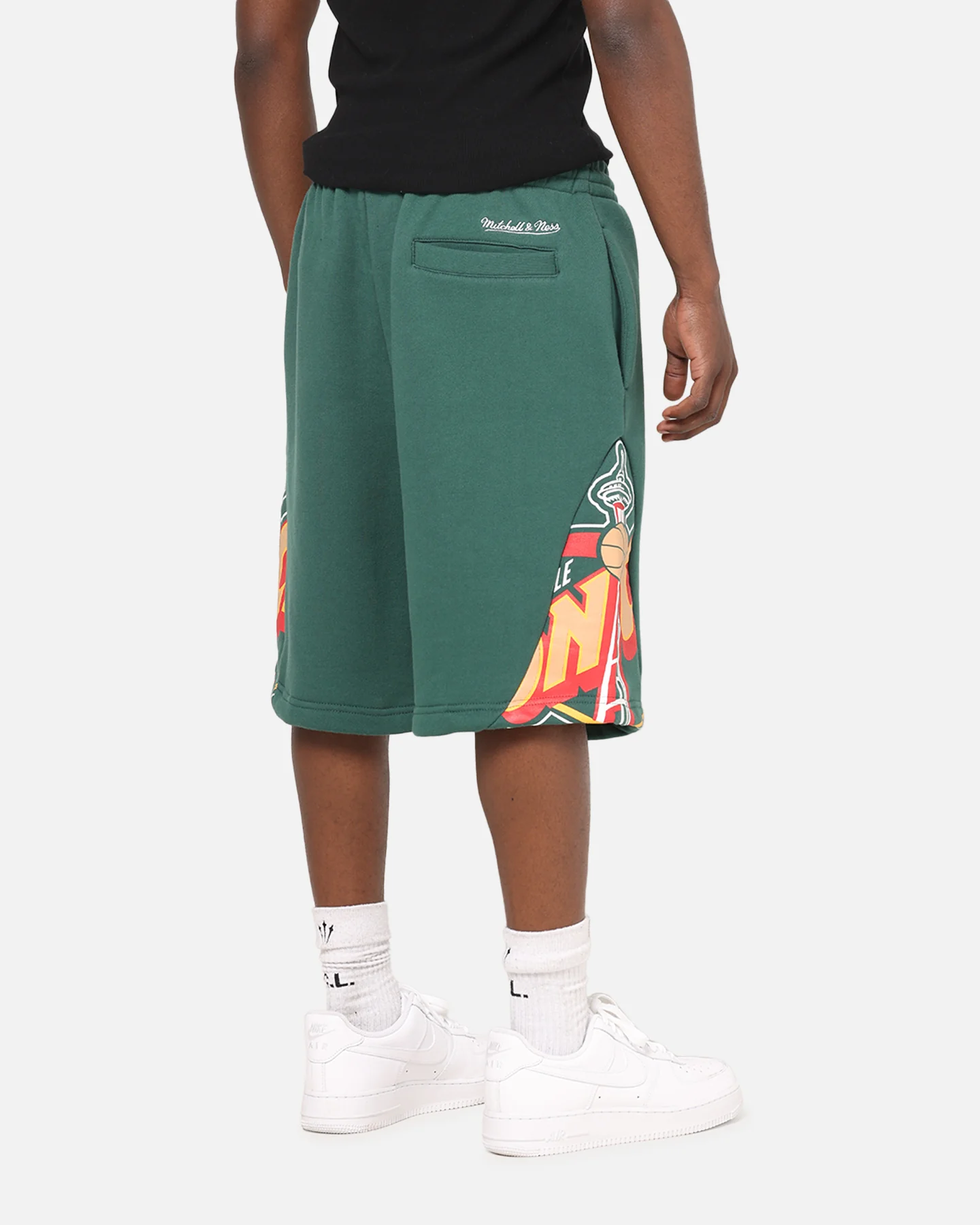Mitchell & Ness Seattle SuperSonics C&S Shorts Official Team Color - Image 7