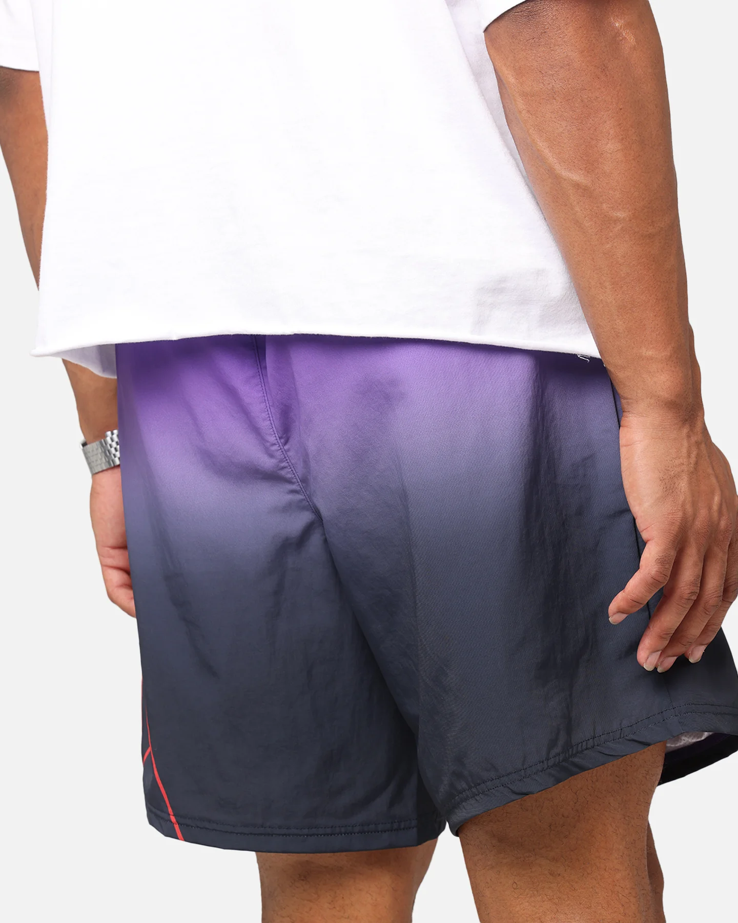 Mitchell & Ness Toronto Raptors 30 Year Shorts Black/Purple - Image 6