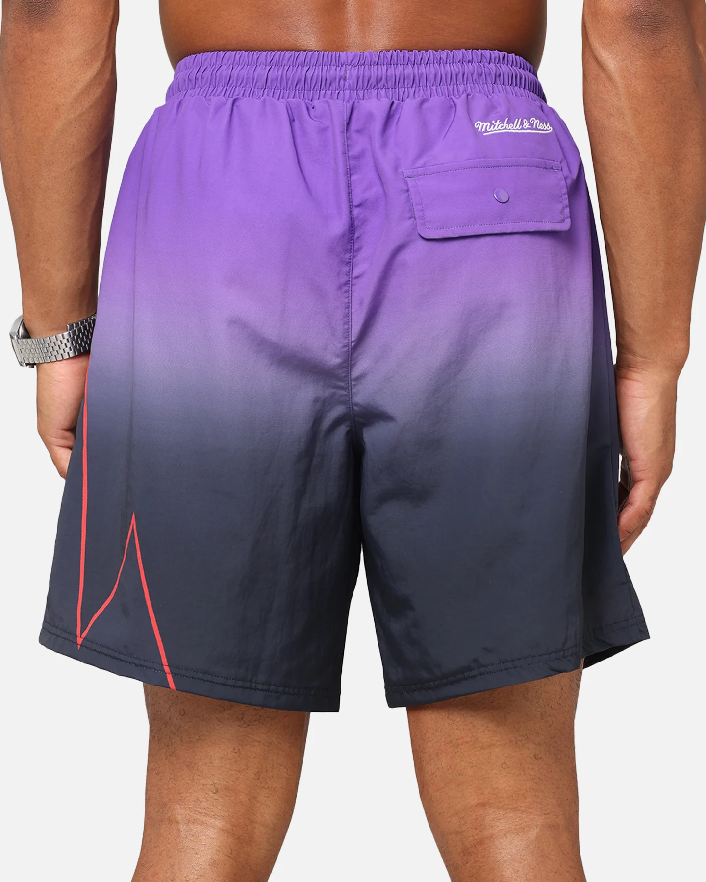 Mitchell & Ness Toronto Raptors 30 Year Shorts Black/Purple - Image 8