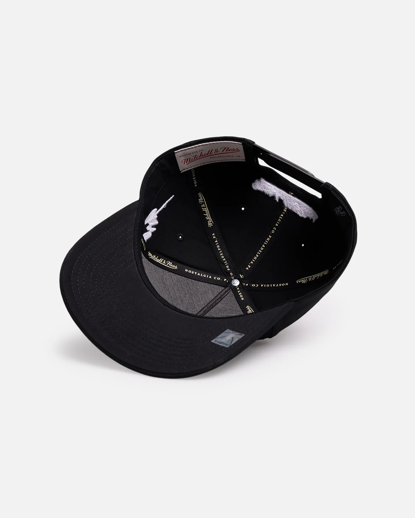 Mitchell & Ness San Antonio Spurs Victor Wembanyama "Wemby" 'Signature' Pro Pinch Snapback Black - Image 6
