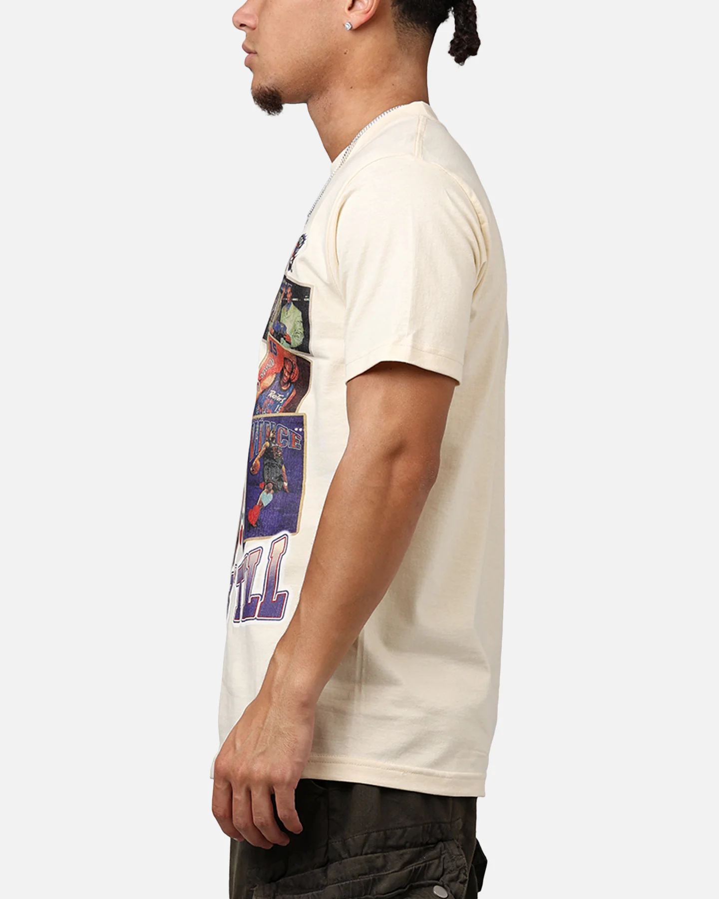 Mitchell & Ness Vince Carter From 98' T-Shirt Cream - Image 5