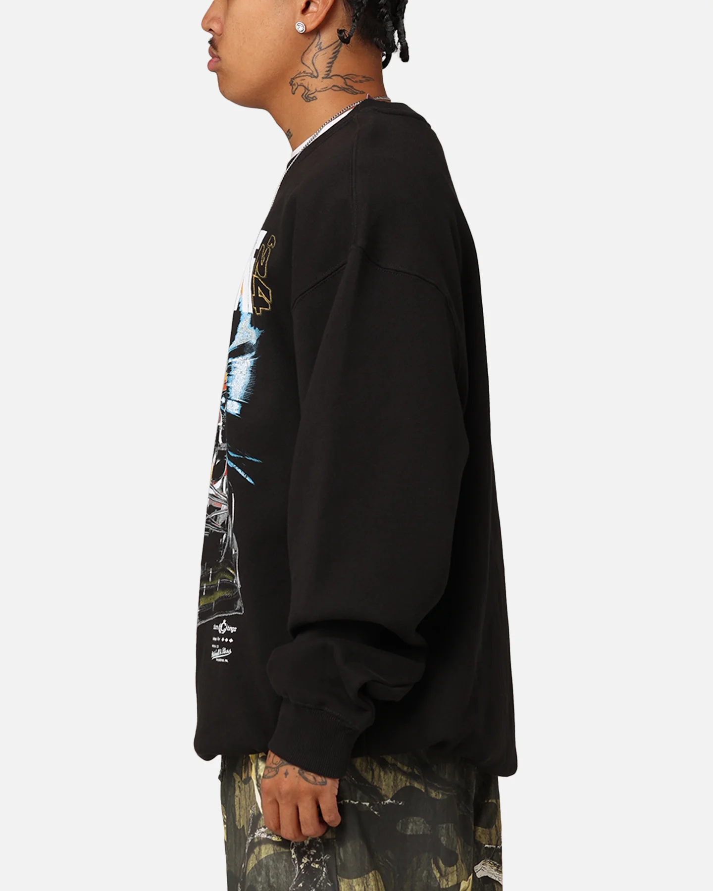 Mitchell & Ness X McLaren Lando Norris #4 Track Crewneck Faded Black - Image 5