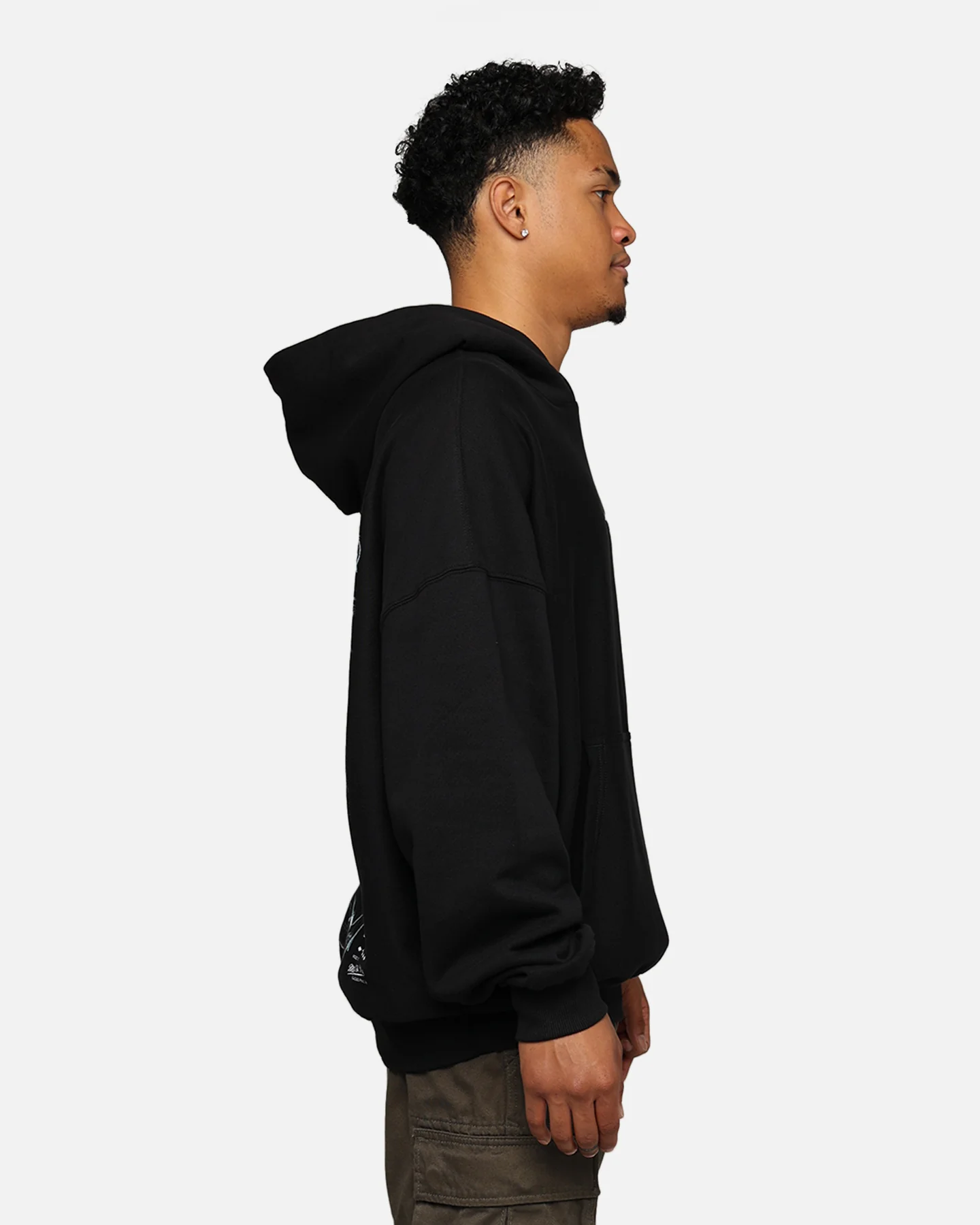 Mitchell & Ness X McLaren X Culture Kings Las Vegas Collection Lando Norris Vintage Hoodie Black - Image 6
