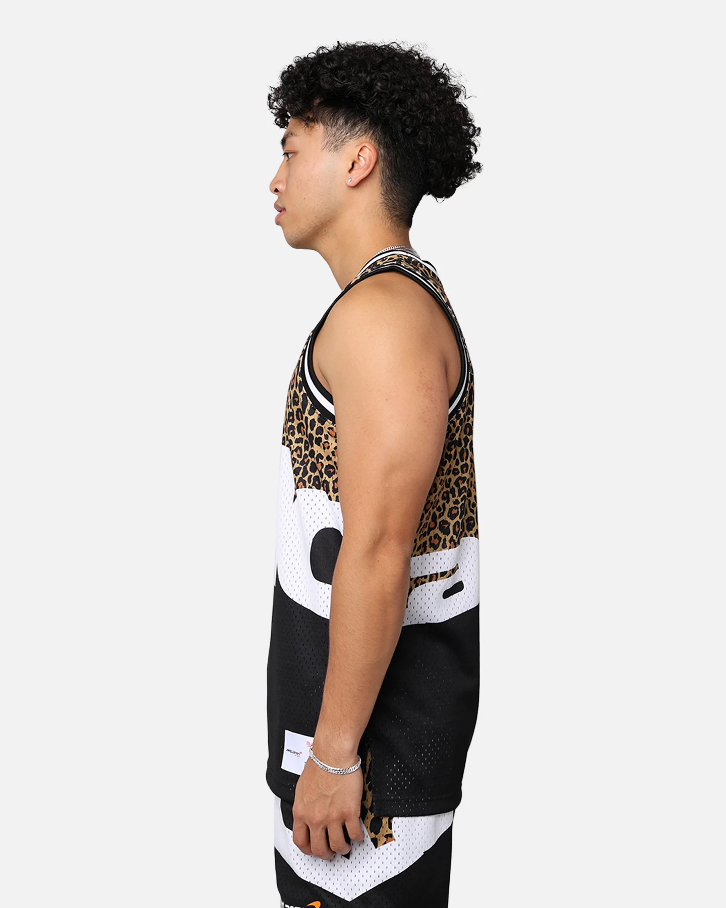Mitchell & Ness X McLaren X Culture Kings Las Vegas Collection Sublimated Mesh Jersey Black - Image 7