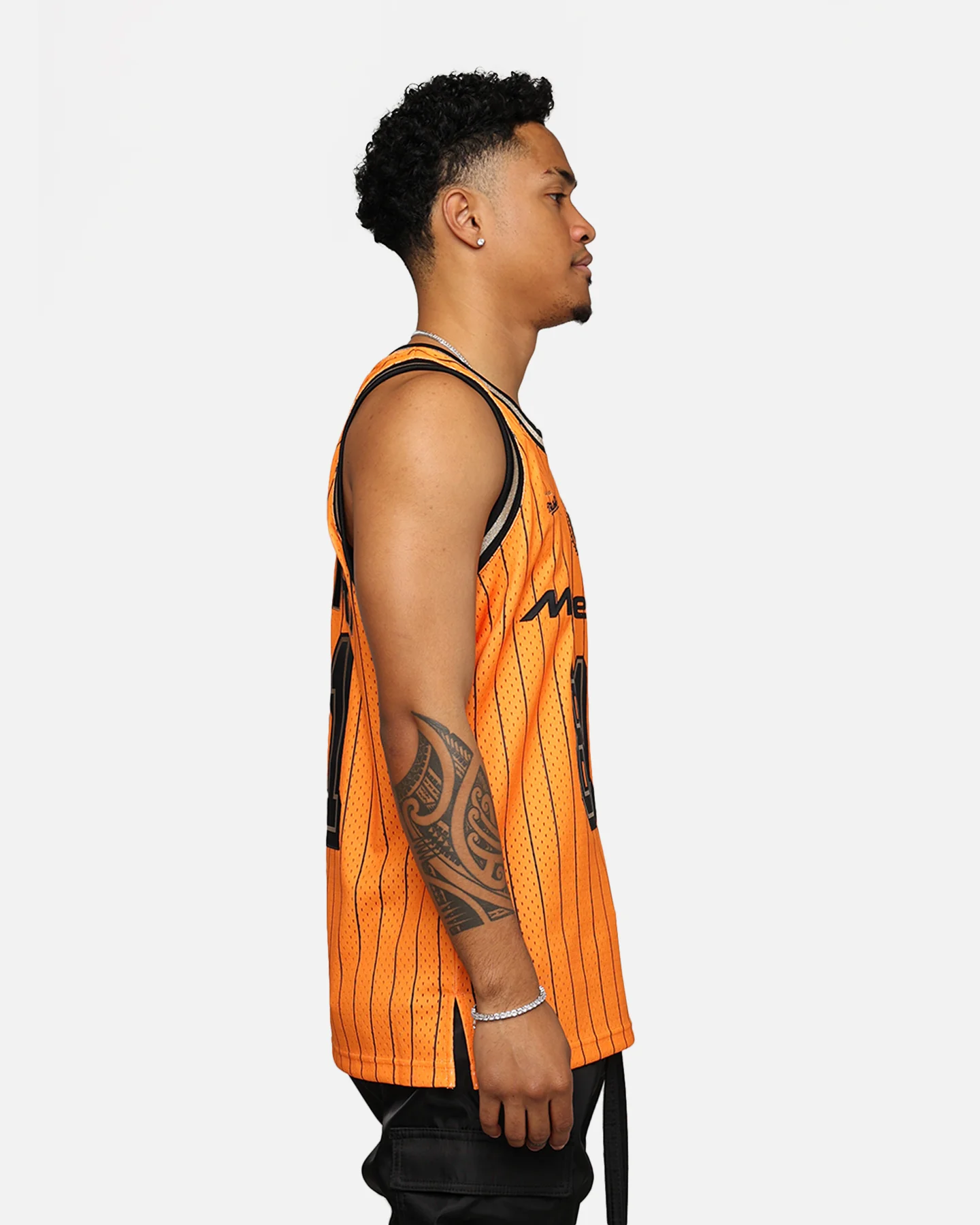 Mitchell & Ness X McLaren X Culture Kings Las Vegas Collection Oscar Piastri Swingman Jersey Orange - Image 6