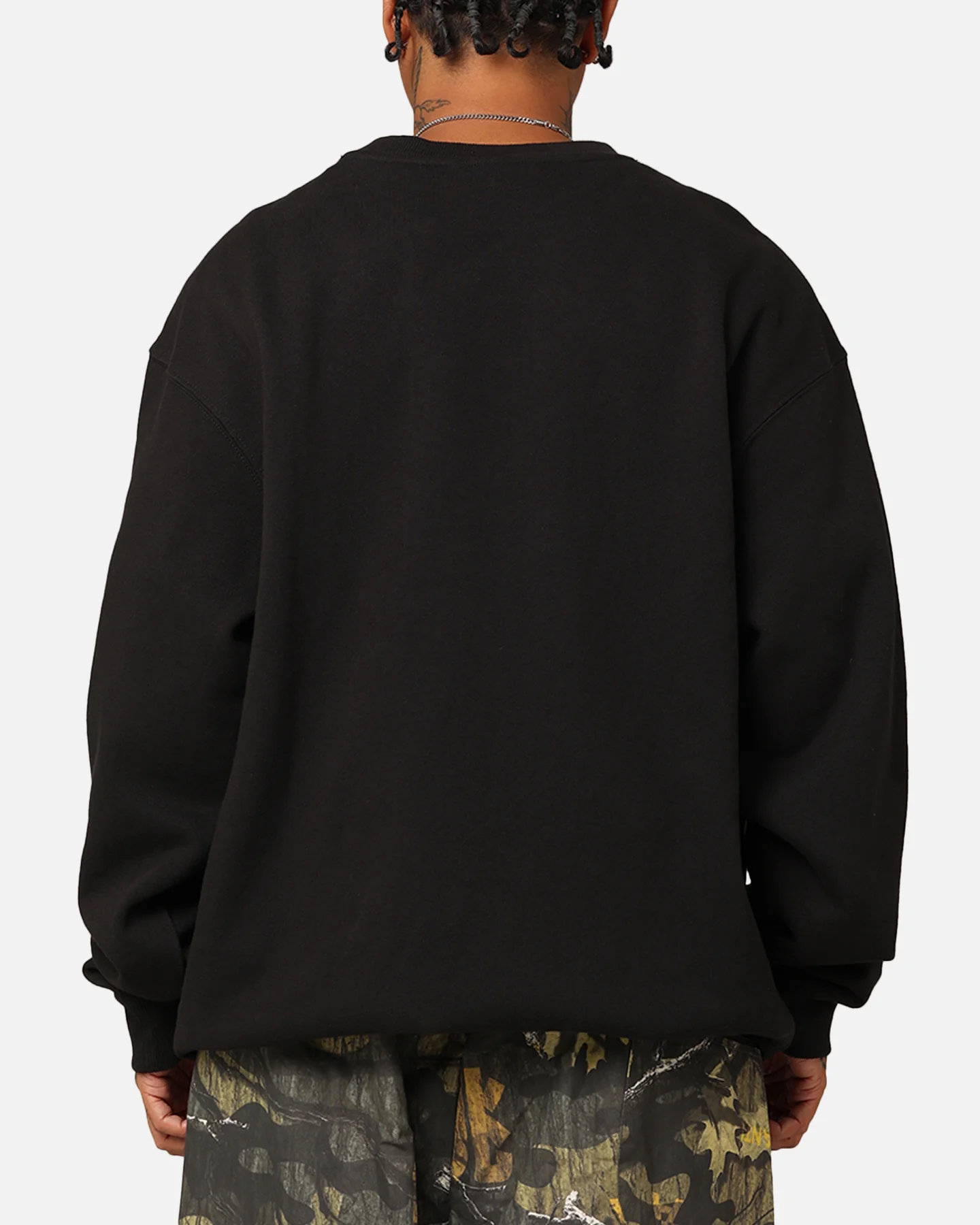 Mitchell & Ness X McLaren Oscar Piastri #81 Track Crewneck Faded Black - Image 3