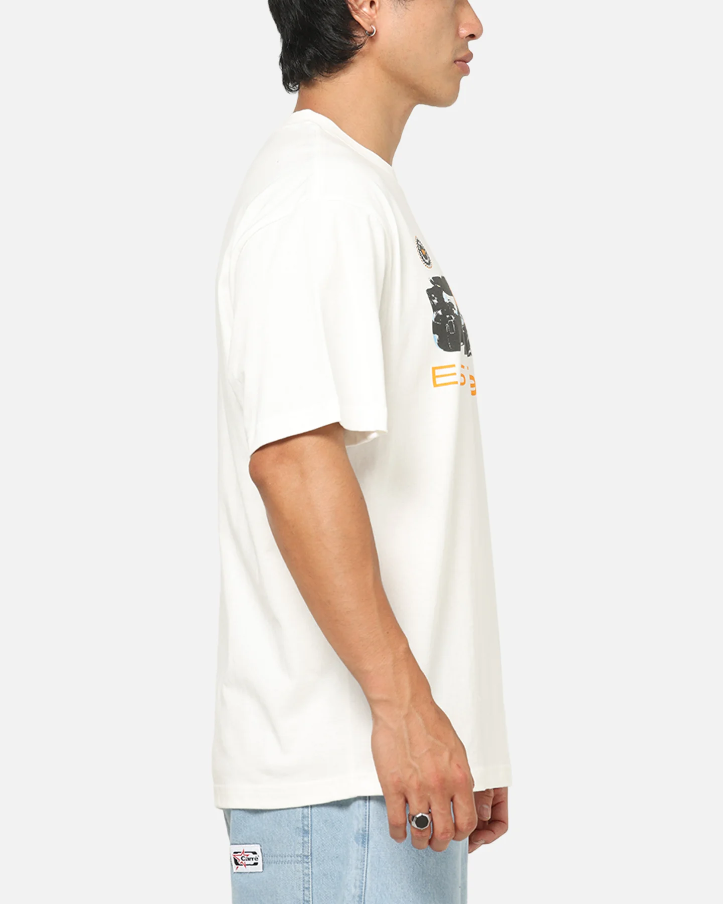 Mitchell & Ness X Mclaren Tailgate T-Shirt Vintage White - Image 4