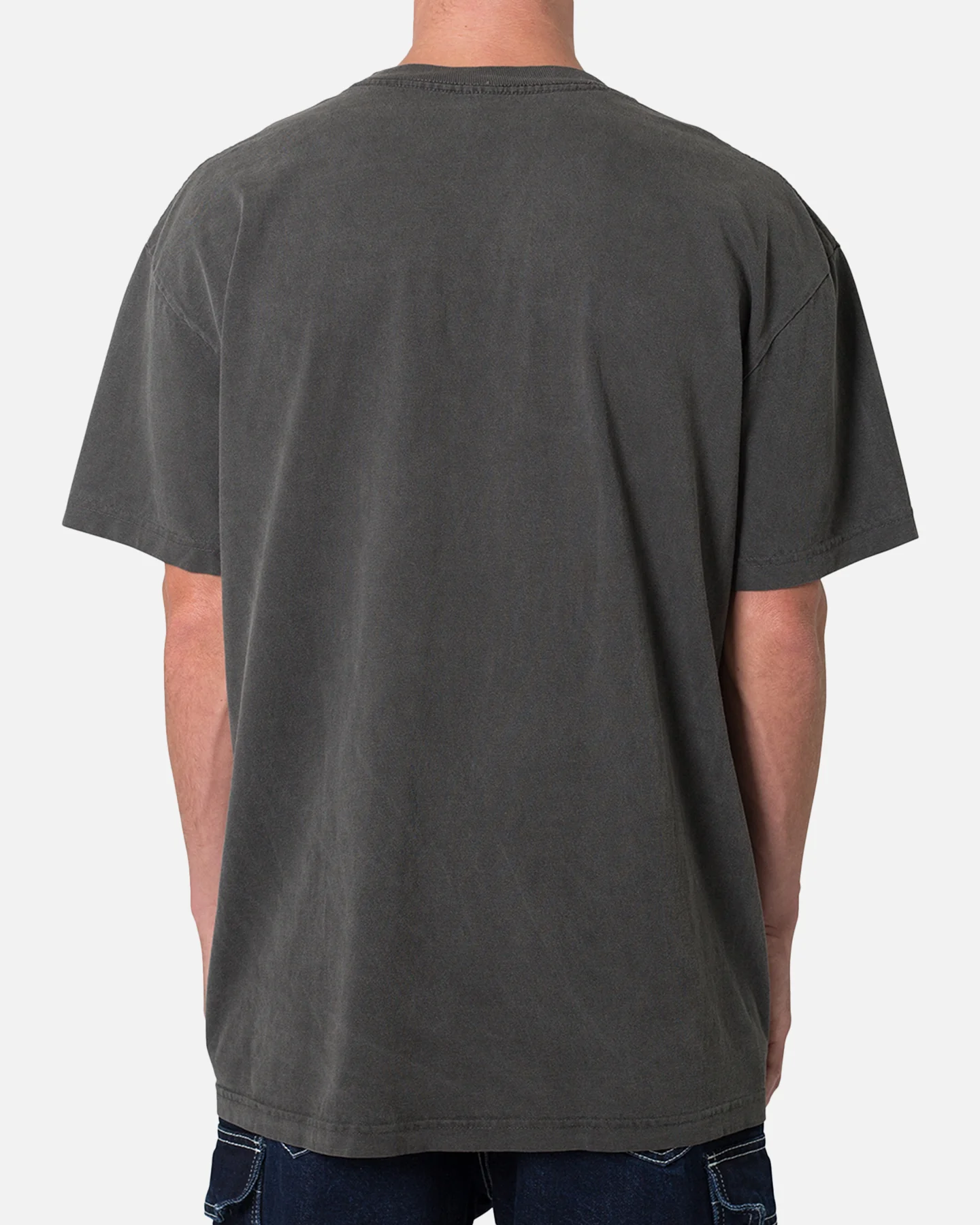 MNML Another Heaven T-Shirt Washed Black - Image 4