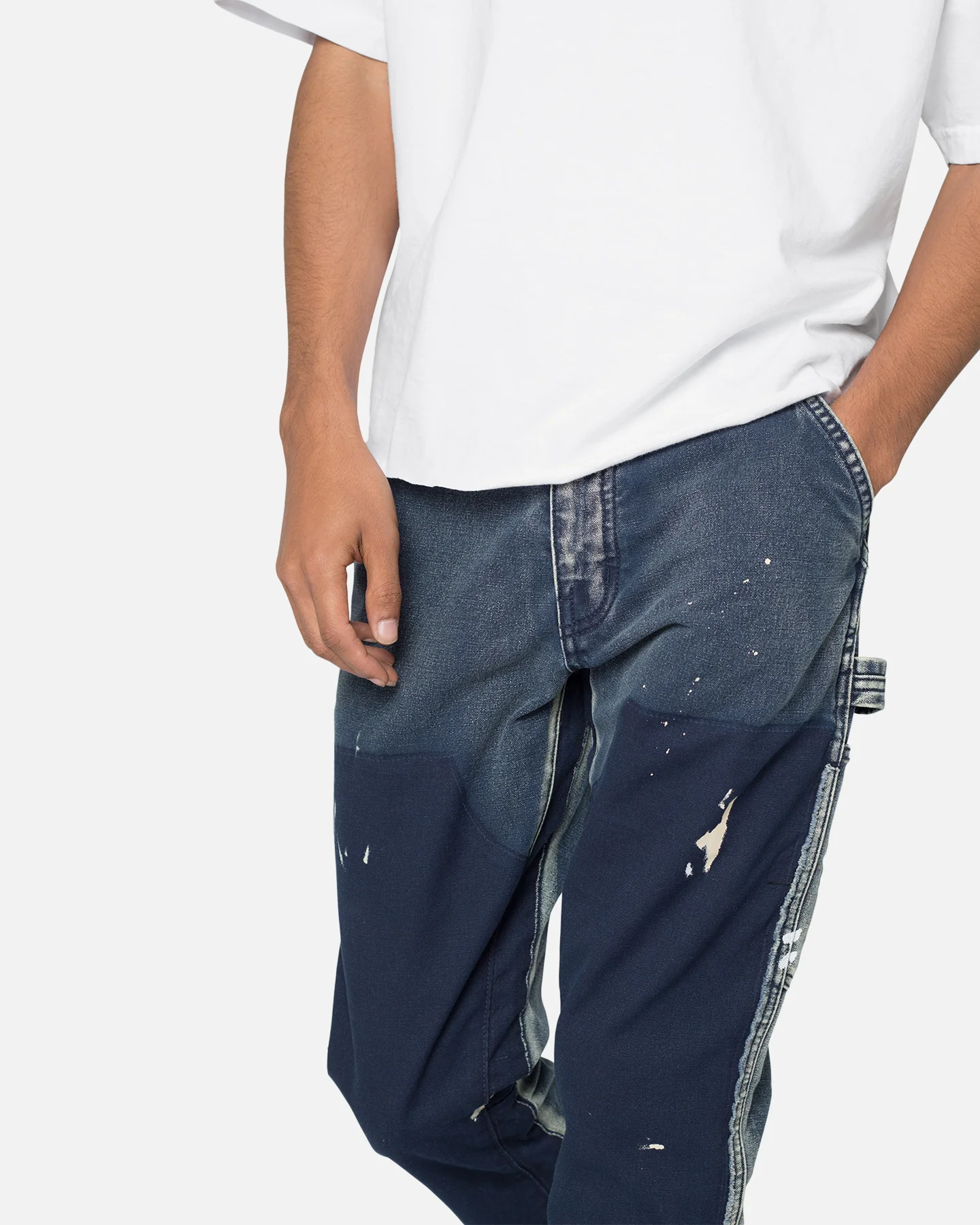 MNML B243 Flare Denim Jeans Navy - Image 5