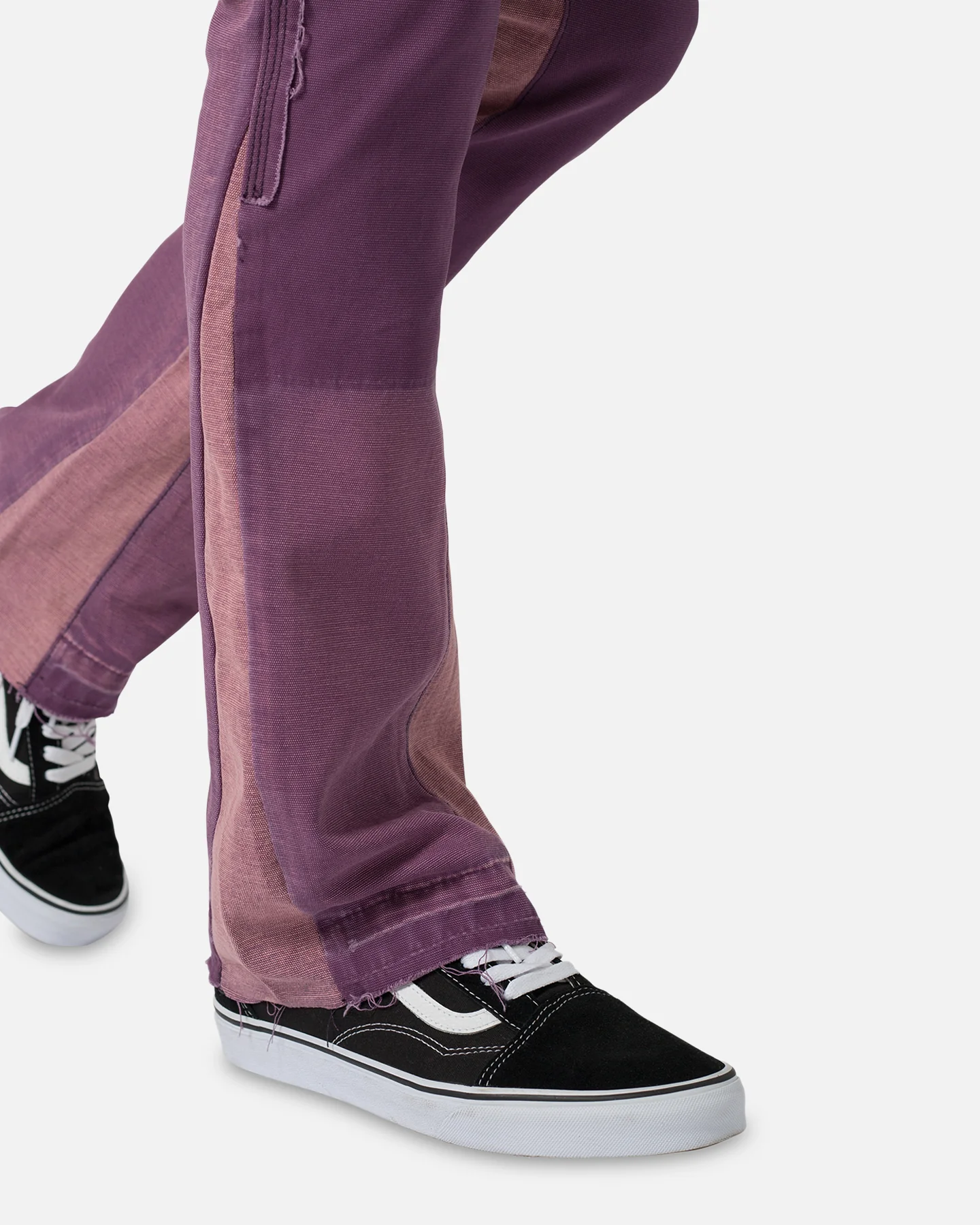 MNML B501 Flare Denim Jeans Purple - Image 6