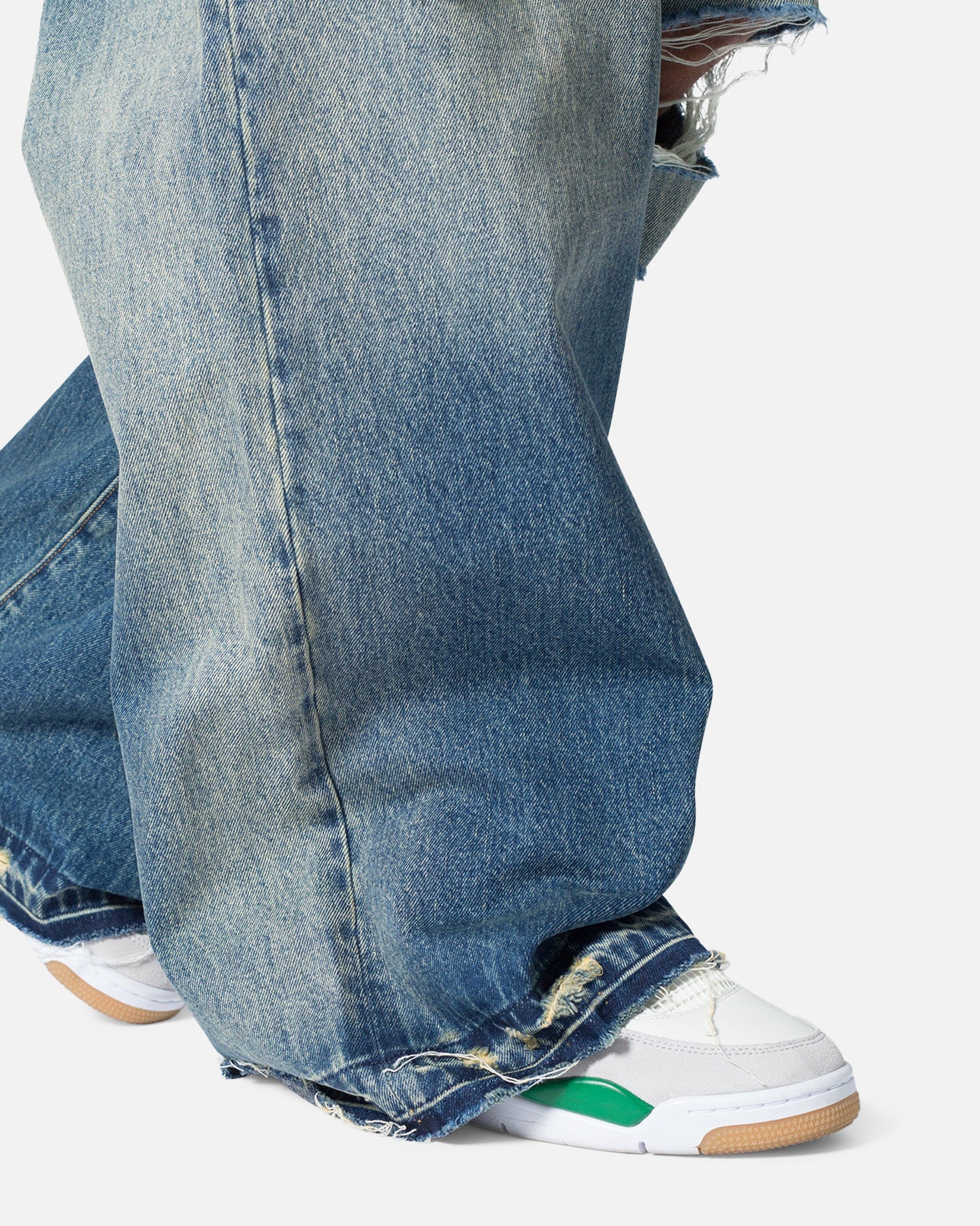 MNML Baggy Rave Denim Jeans Blue - Image 6