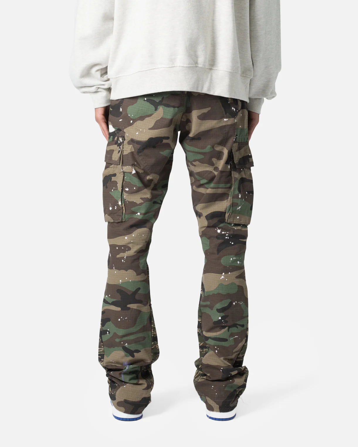 MNML Bootcut Cargo Pants Camo - Image 4