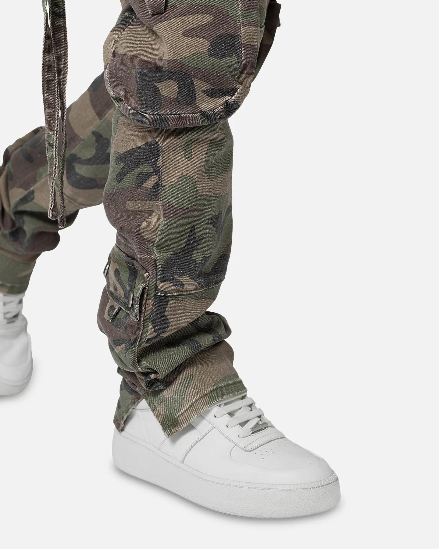 MNML D152 Cargo Pants Woodland Camo - Image 6