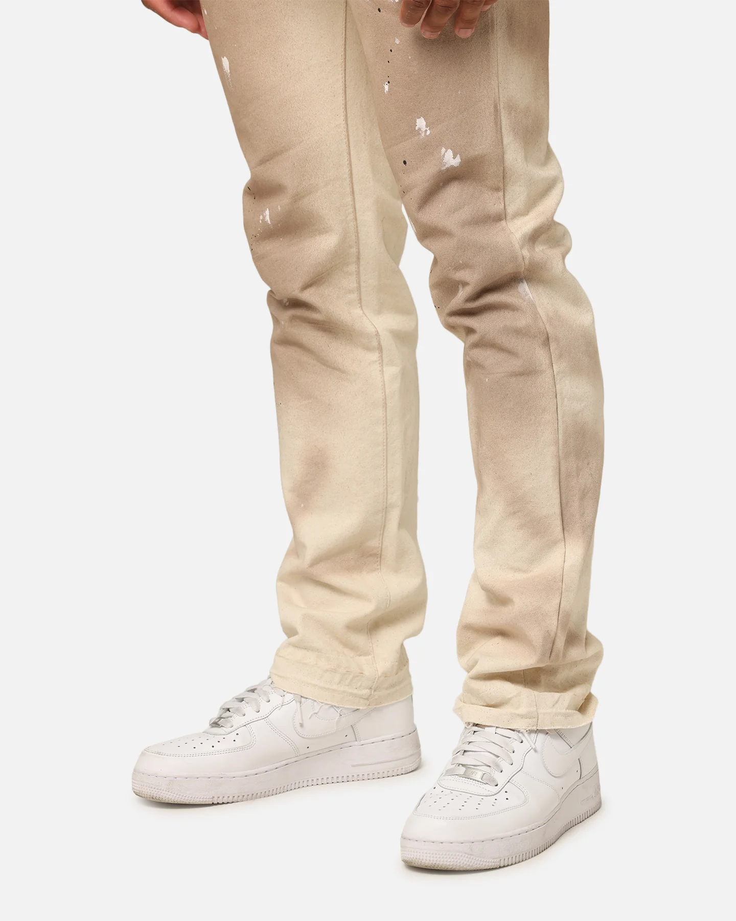 MNML D713 Dust Denim Jeans Cream - Image 3
