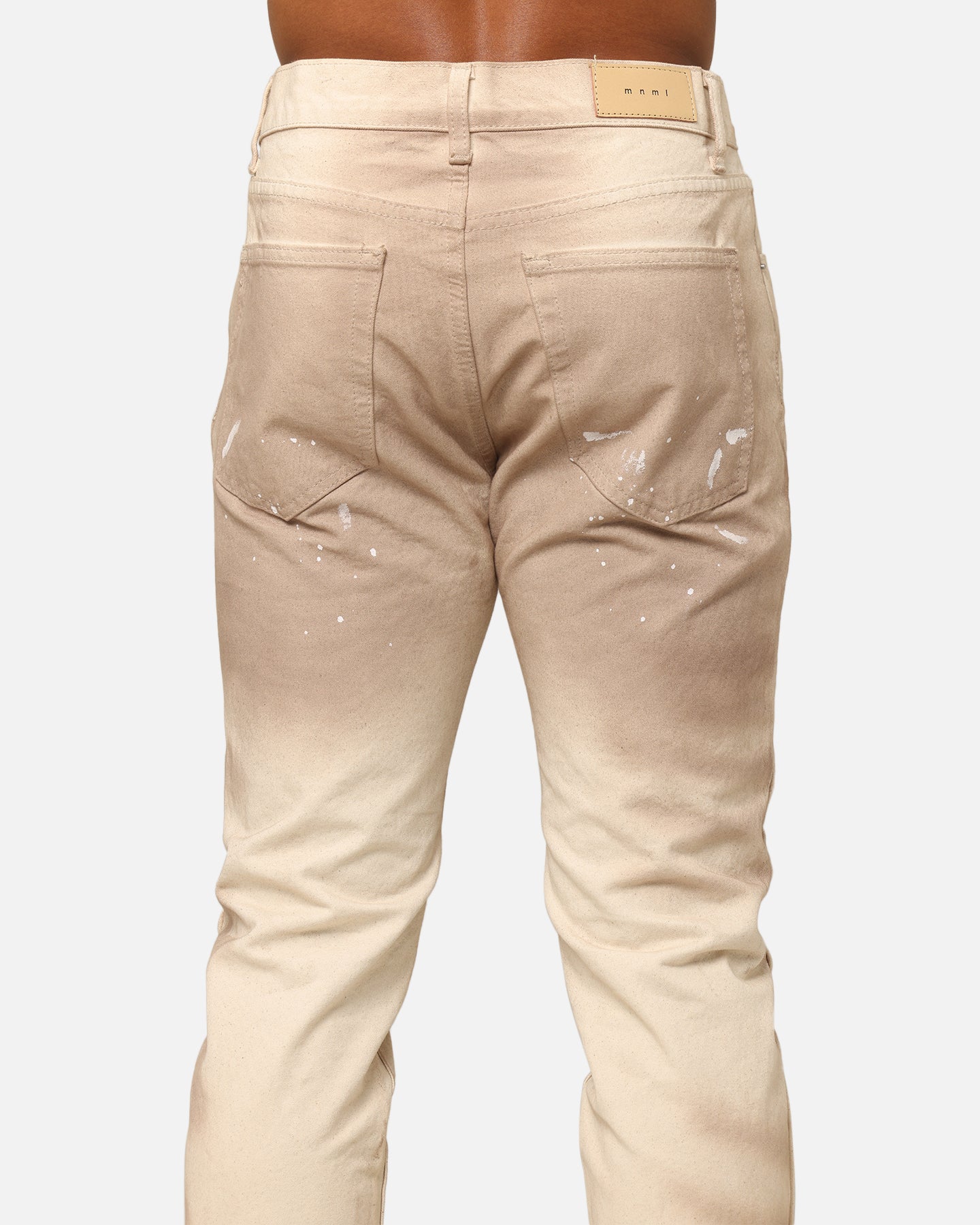 MNML D713 Dust Denim Jeans Cream - Image 8