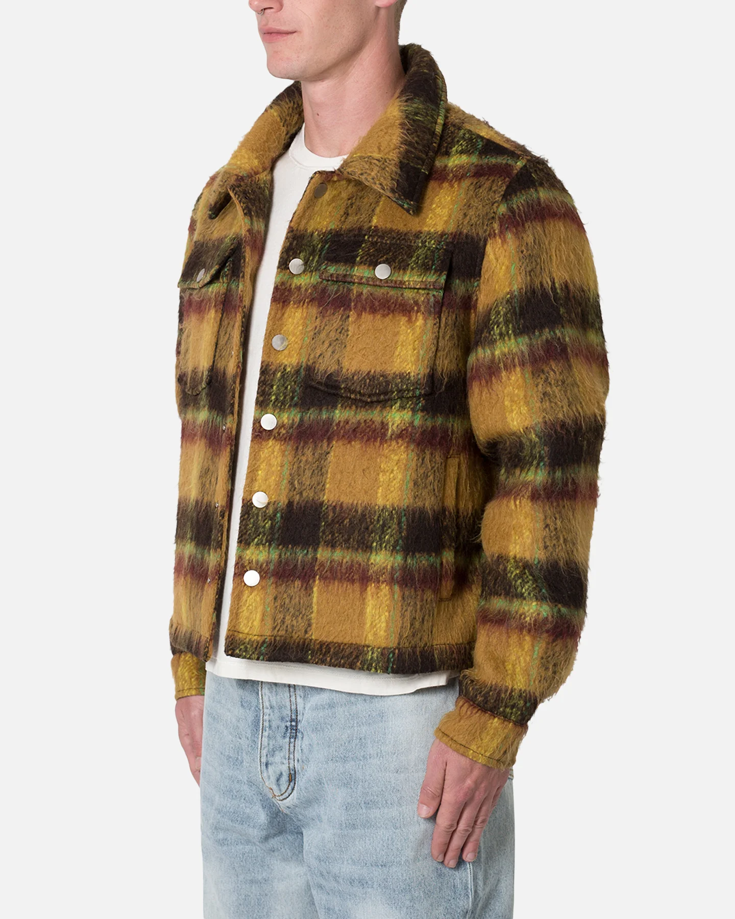 MNML Flannel Jacket Multi - Image 2