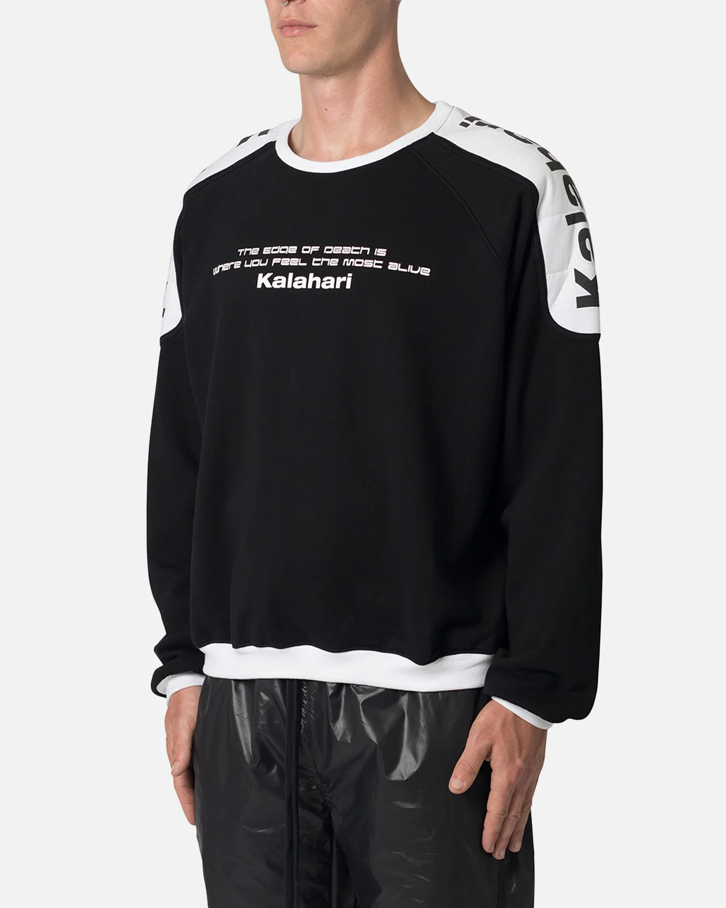 MNML Kalahari Moto Crewneck Black - Image 2