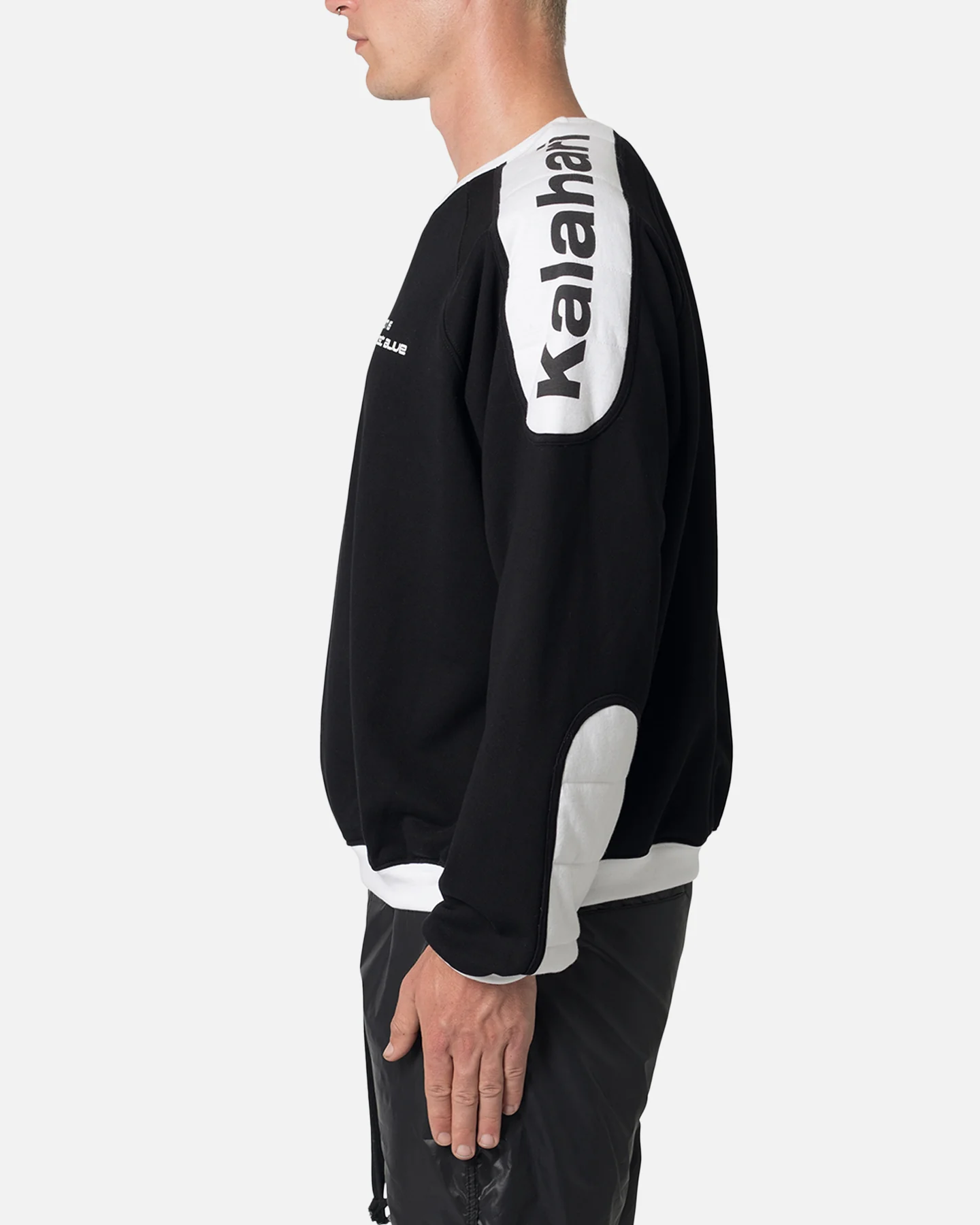 MNML Kalahari Moto Crewneck Black - Image 3