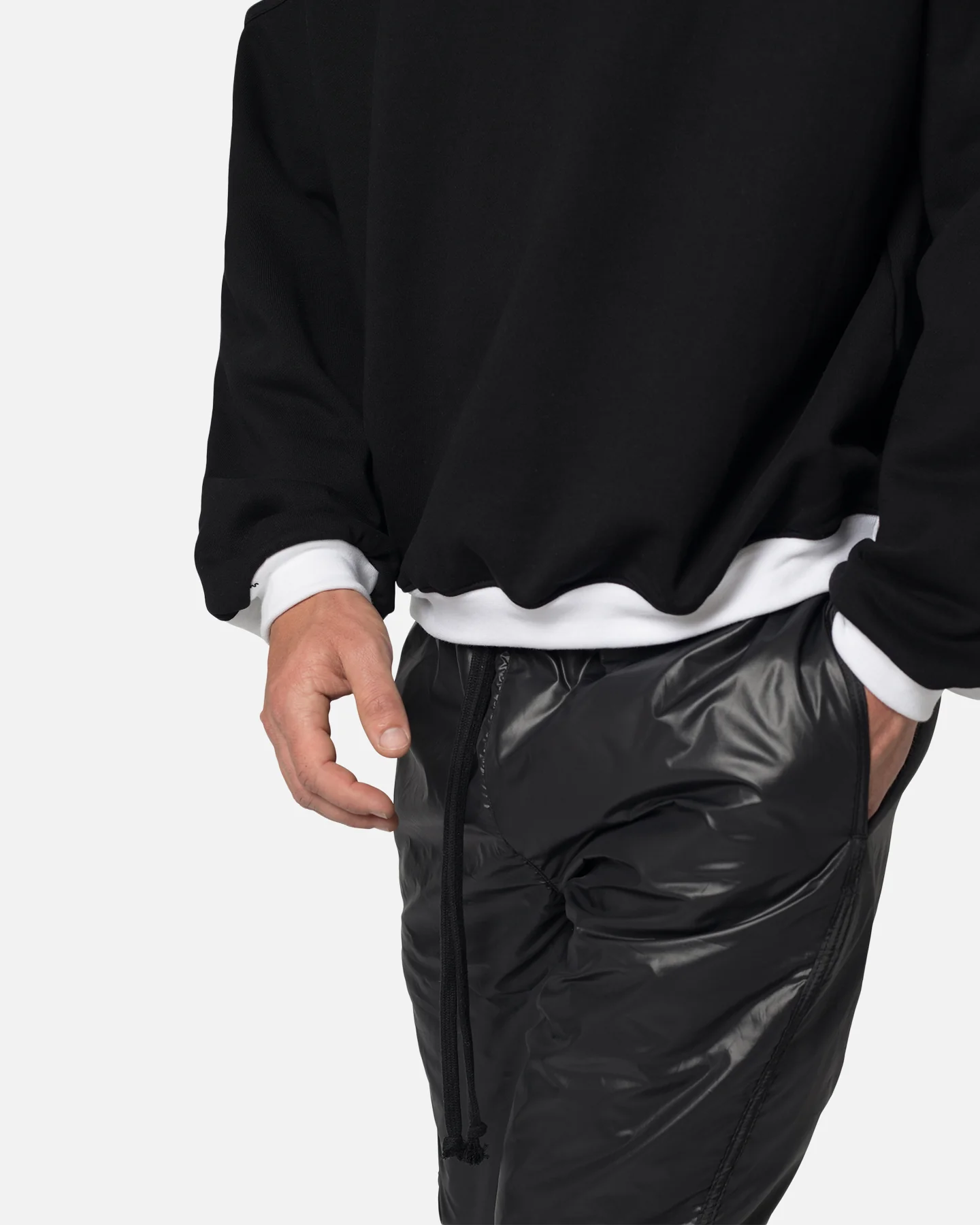 MNML Kalahari Moto Crewneck Black - Image 6