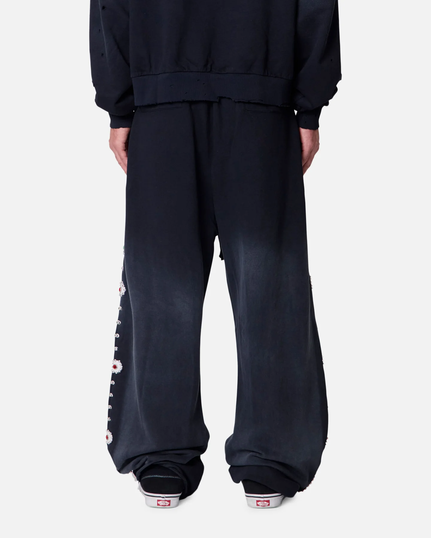 MNML Mojave Sweatpants Washed Black - Image 5