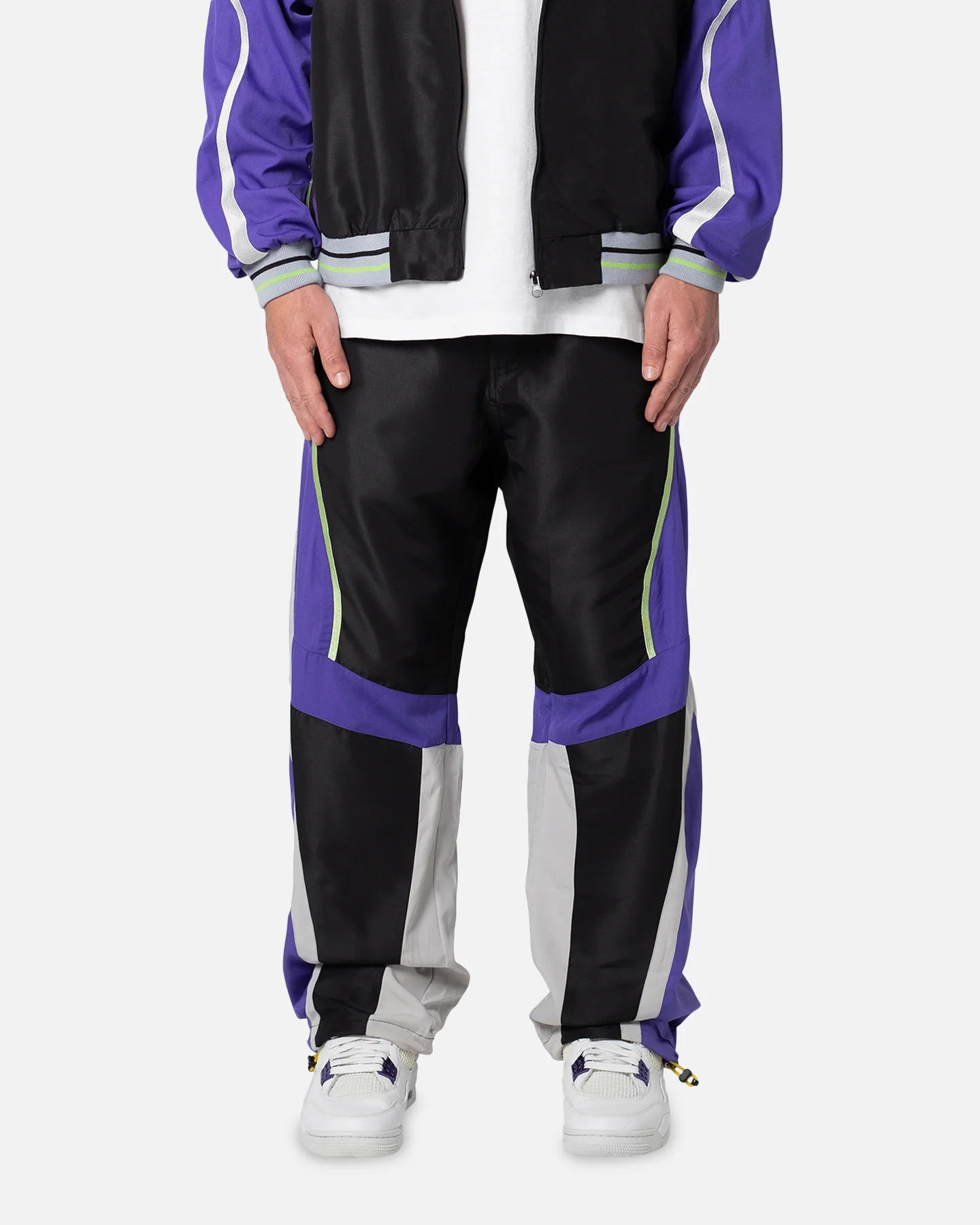 MNML Motocross Track Pants Purple