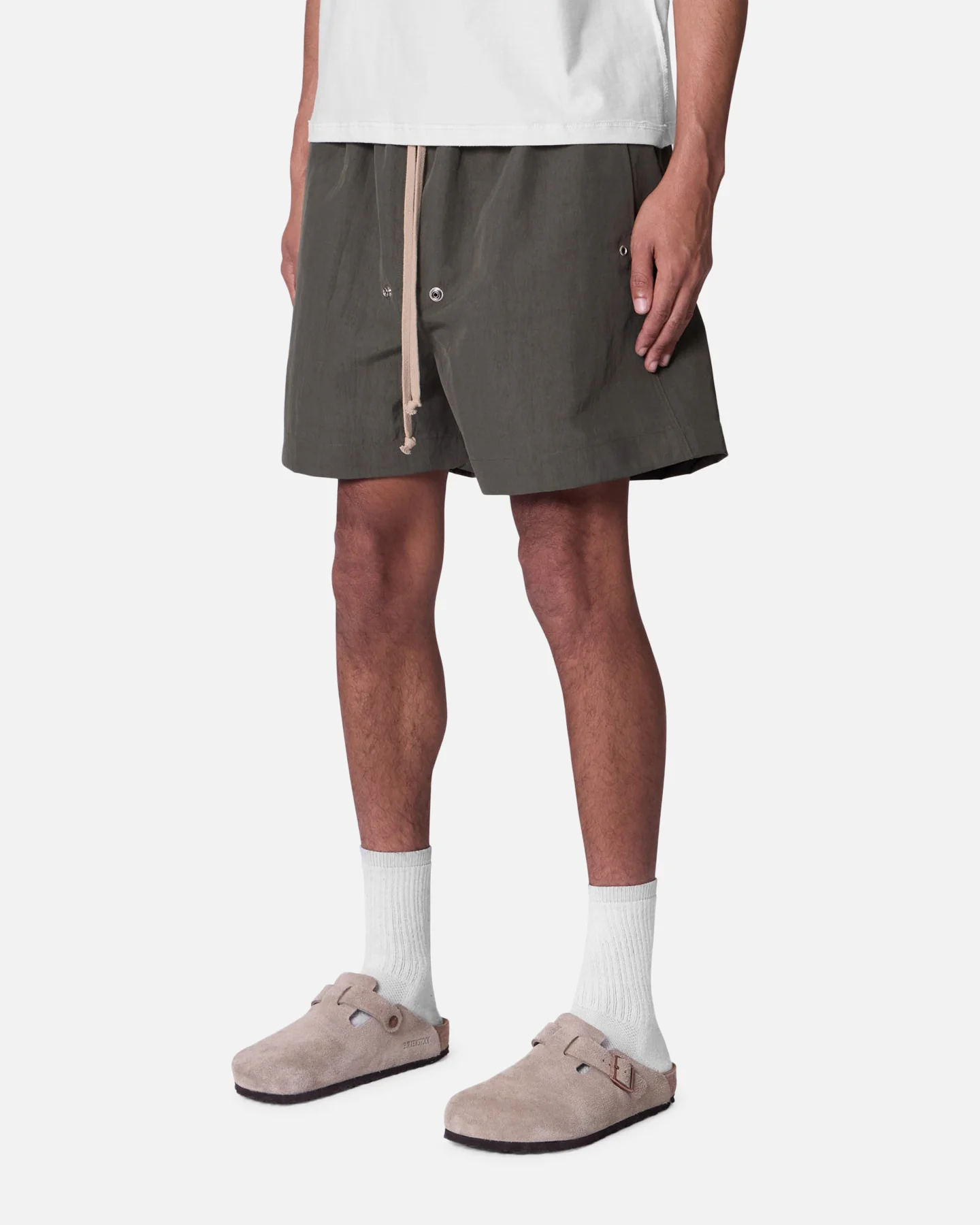MNML Mud Shorts Olive - Image 3