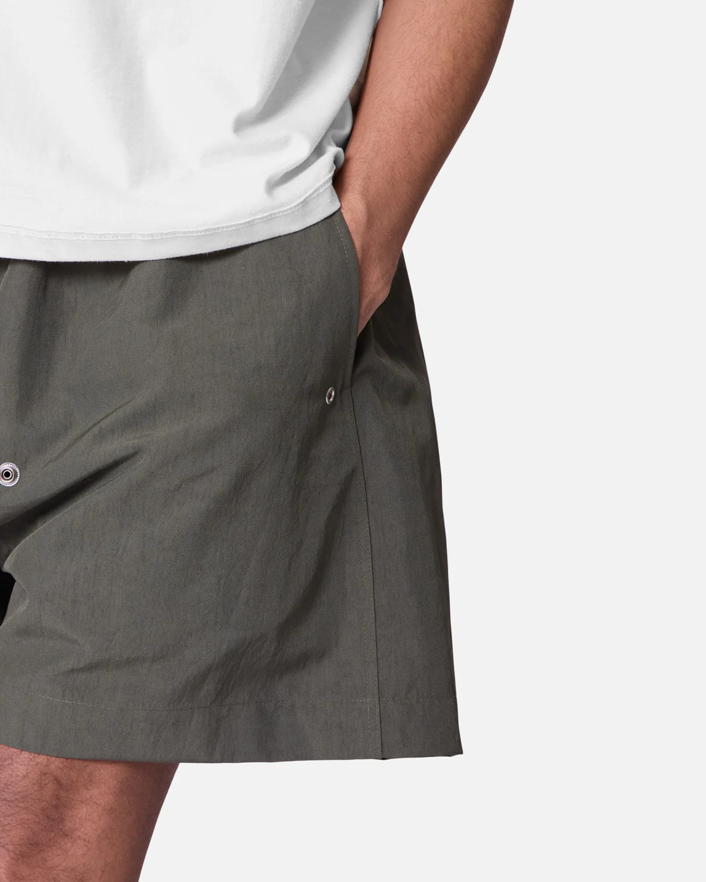 MNML Mud Shorts Olive - Image 5