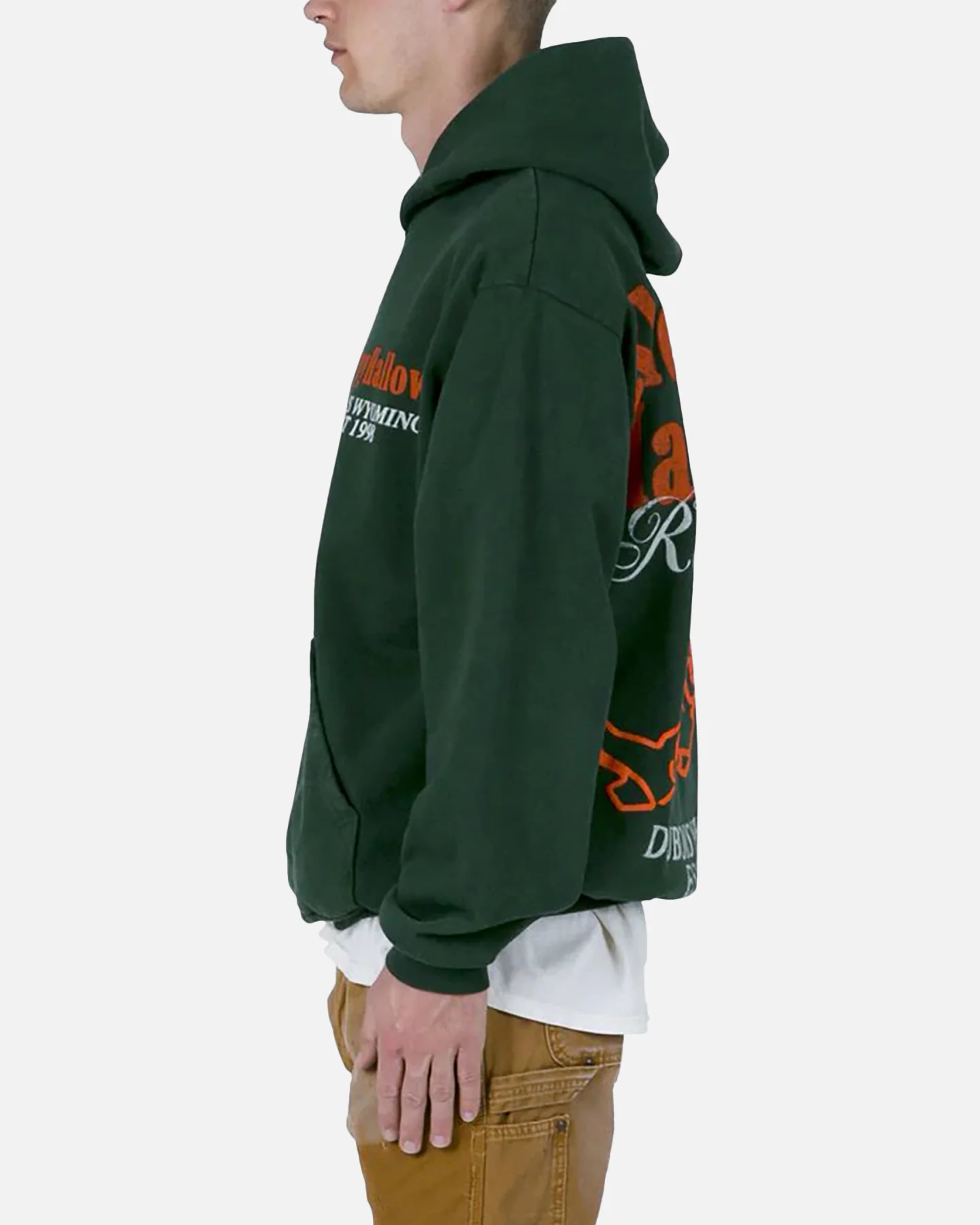 MNML Neon Cowboy Hoodie Ivy - Image 3