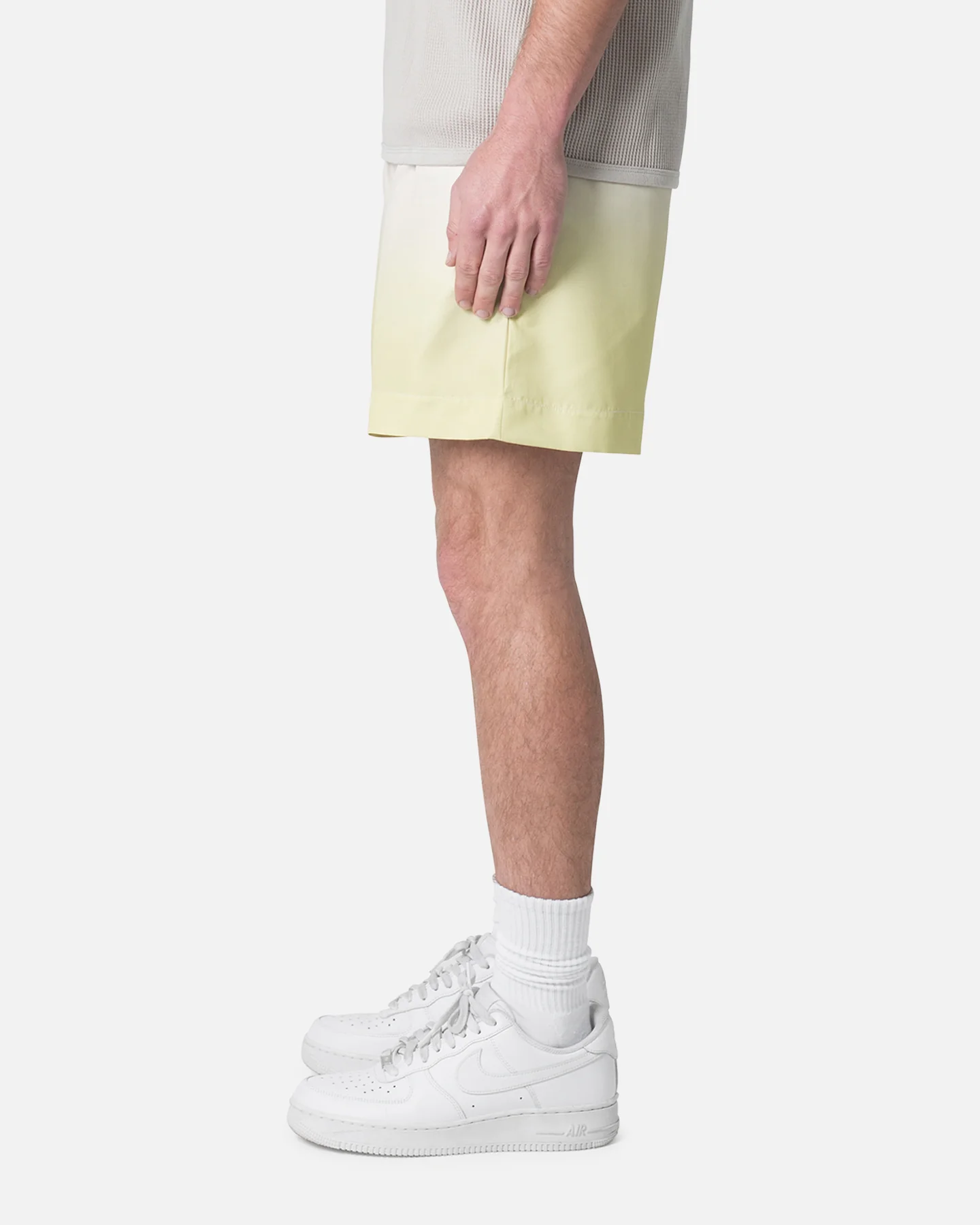 MNML Ombre Summer Shorts Light Yellow - Image 3