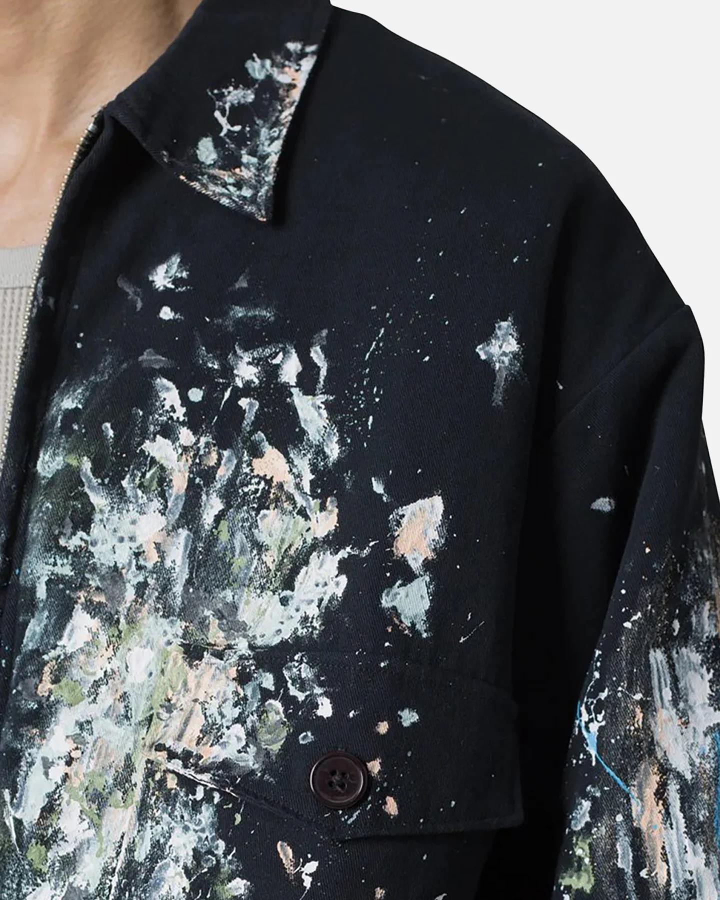 MNML Painters Work Jacket Black - Image 6