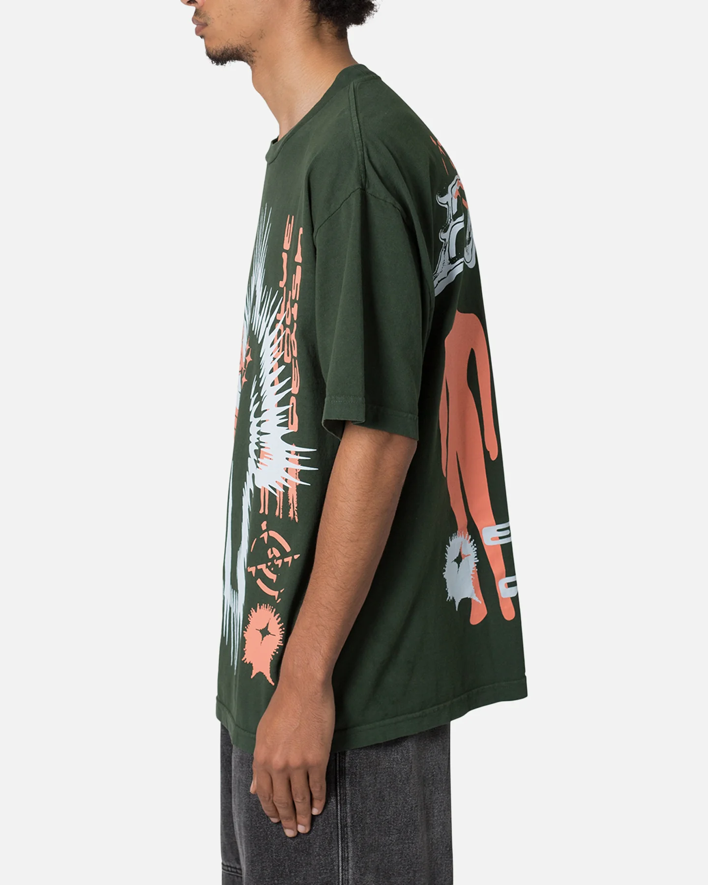 MNML Personal Evolution T-Shirt Green - Image 3