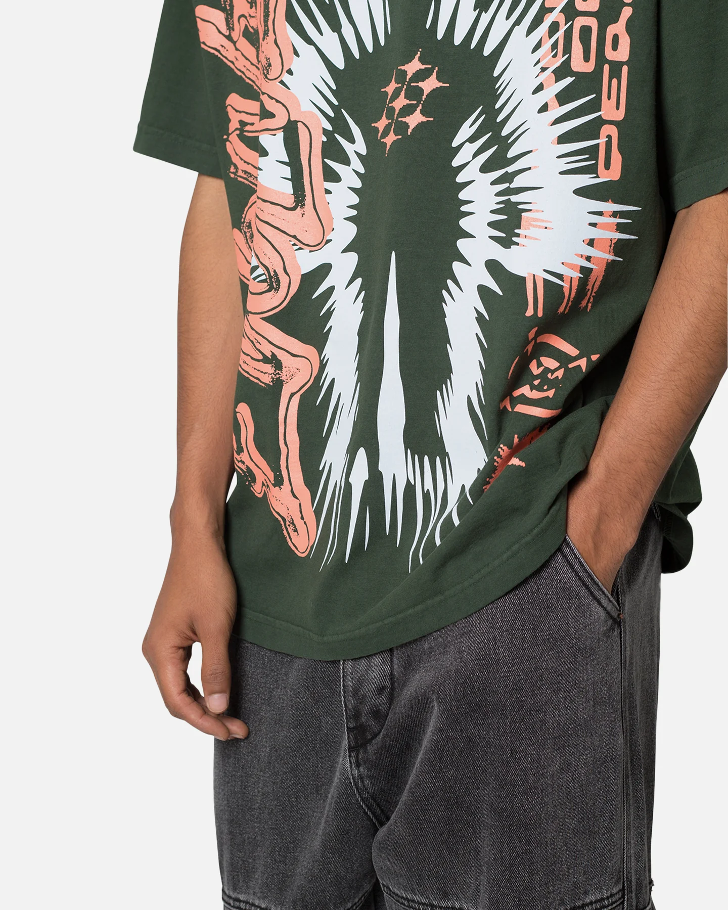 MNML Personal Evolution T-Shirt Green - Image 6