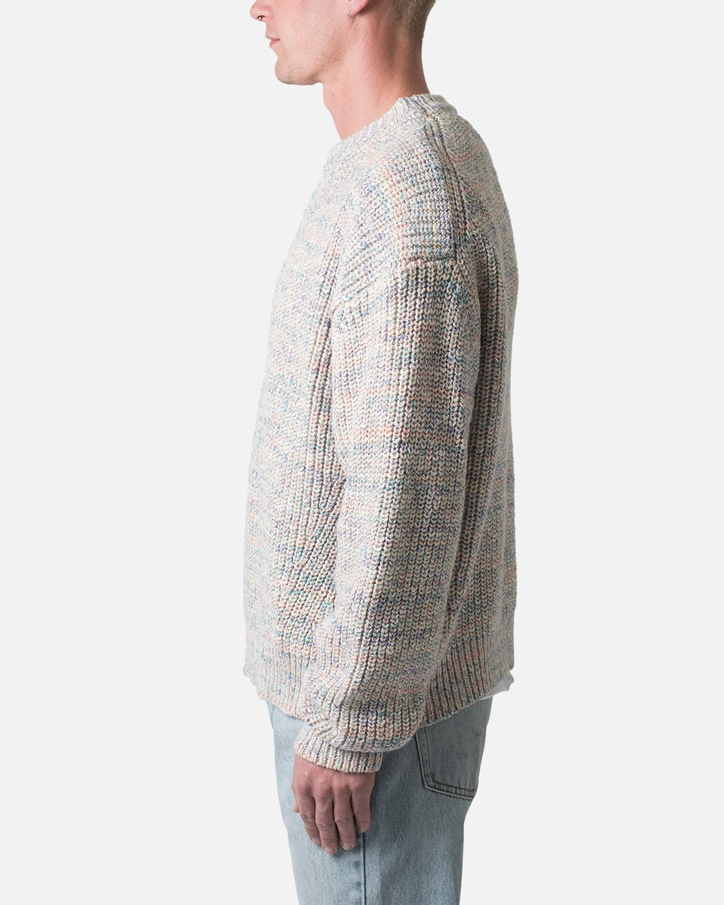 MNML Rainbow Knit Sweater Multi - Image 3