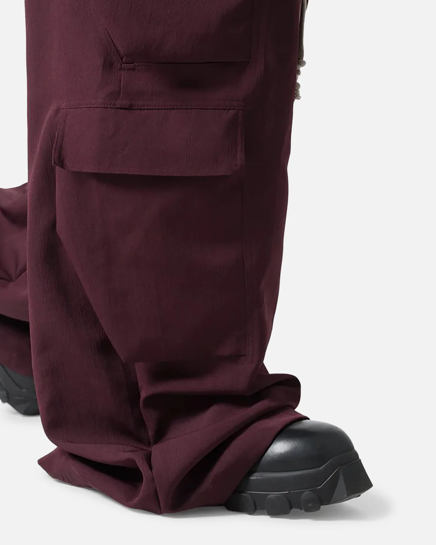 MNML Rave Double Cargo Pants Plum - Image 6